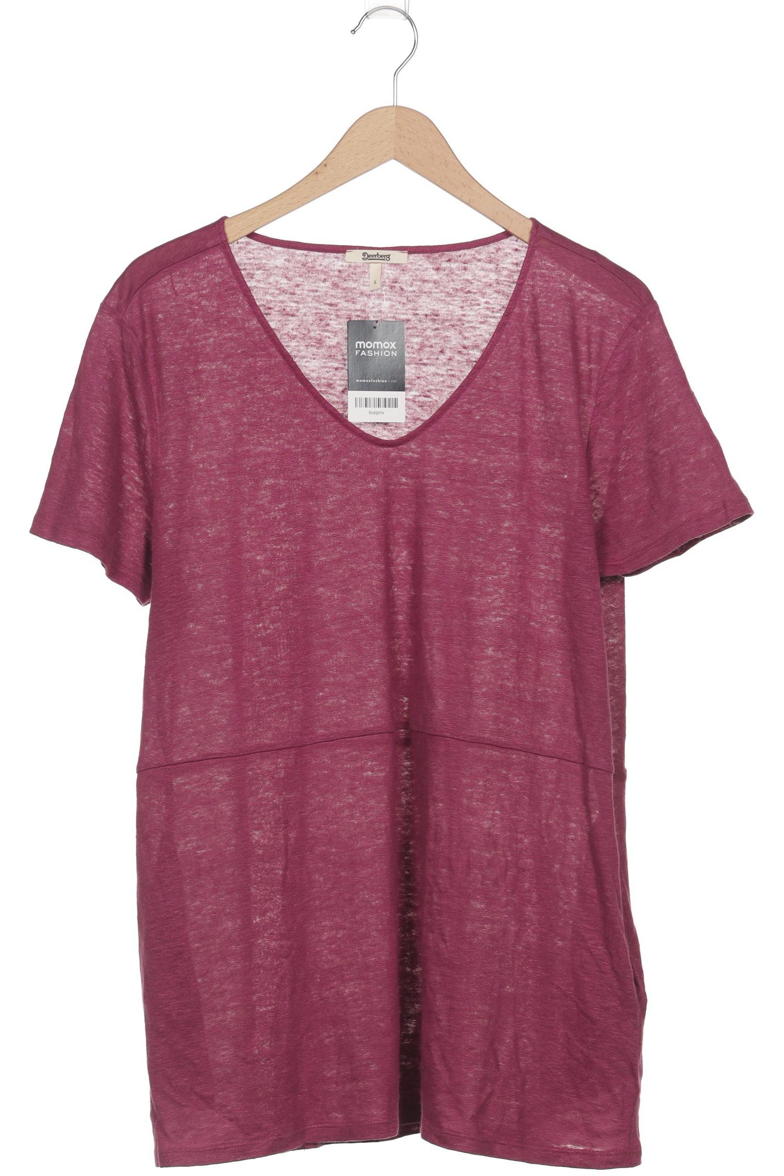 

Deerberg Damen T-Shirt, bordeaux, Gr. 42