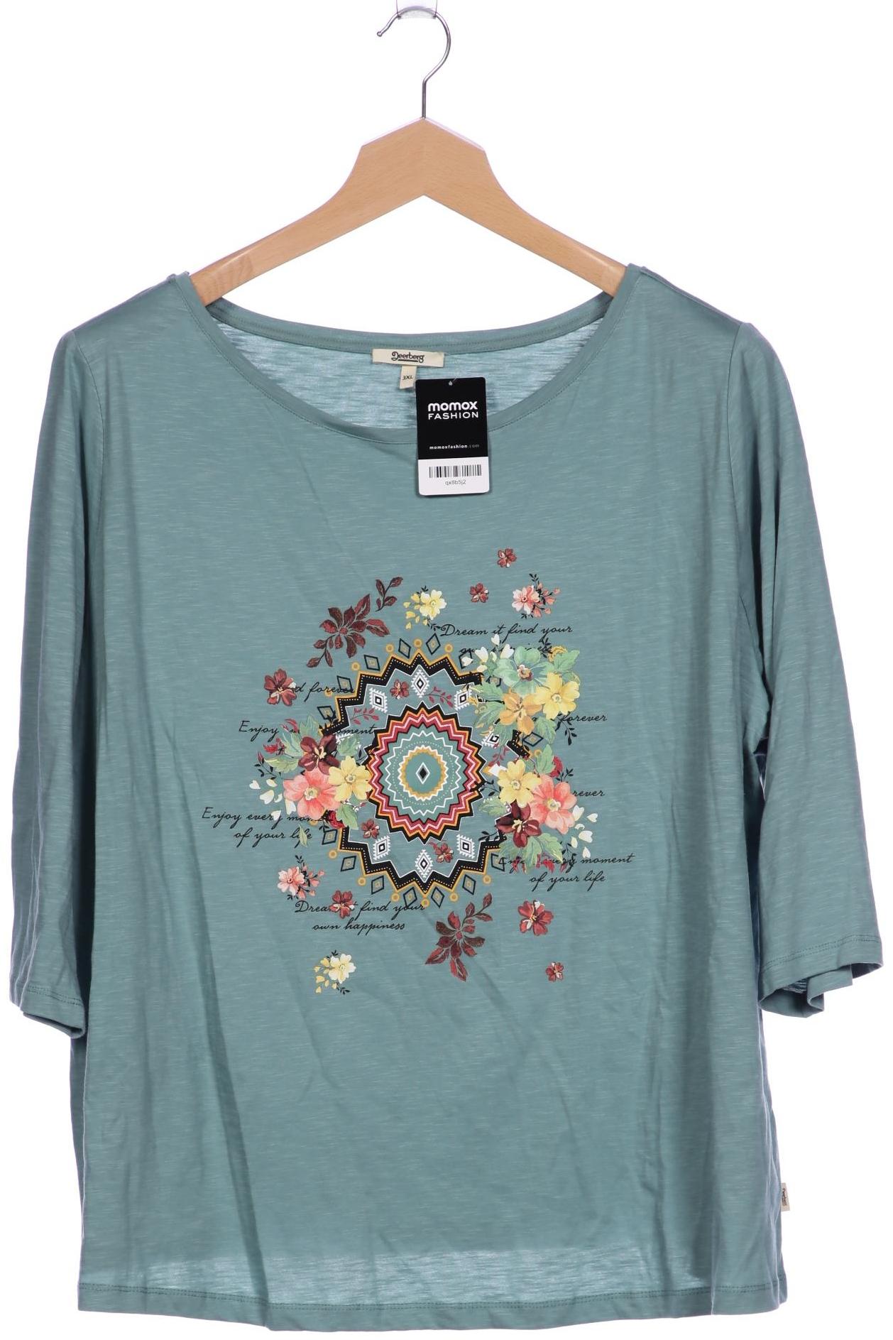 

Deerberg Damen T-Shirt, türkis, Gr. 48
