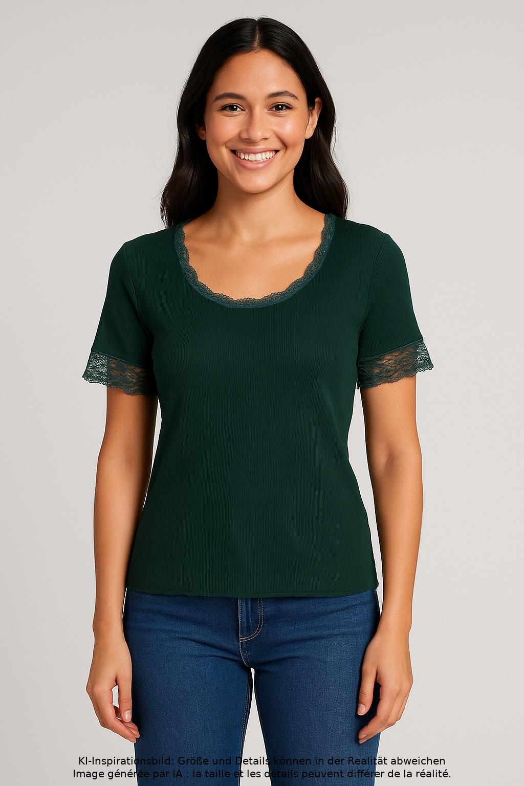 

Deerberg Damen T-Shirt, grün, Gr. 44