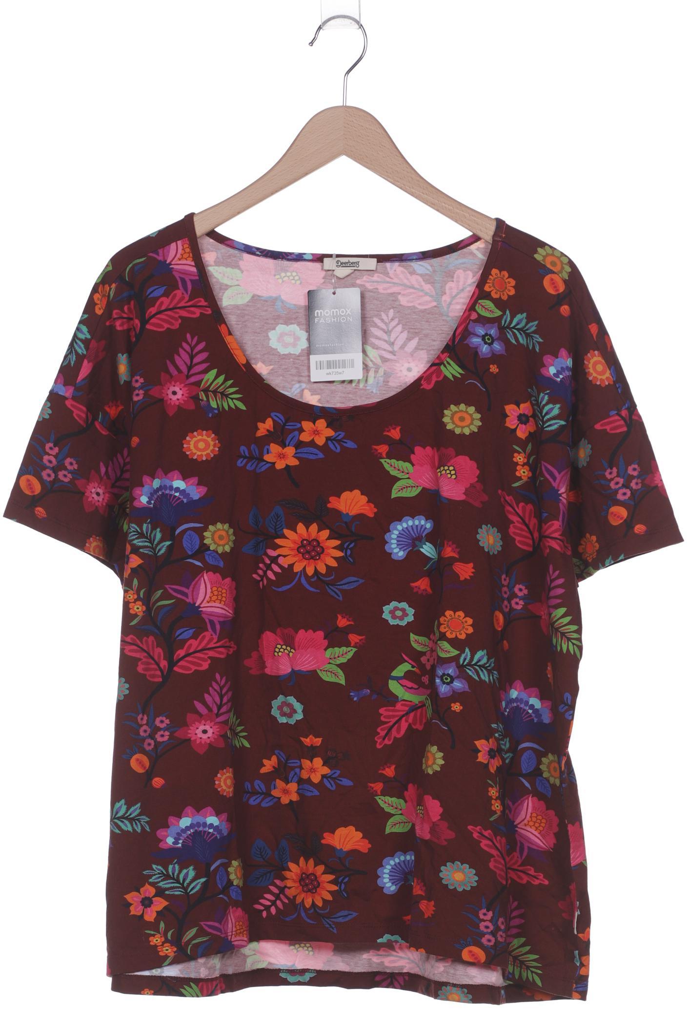 

Deerberg Damen T-Shirt, bordeaux, Gr. 46