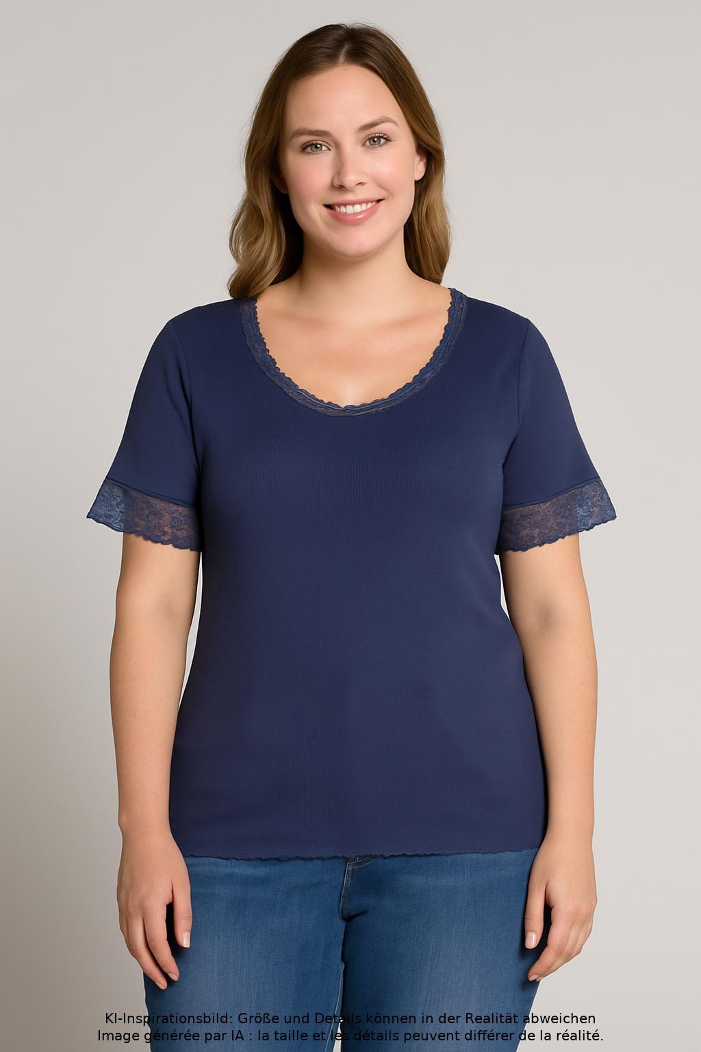 

Deerberg Damen T-Shirt, marineblau, Gr. 44