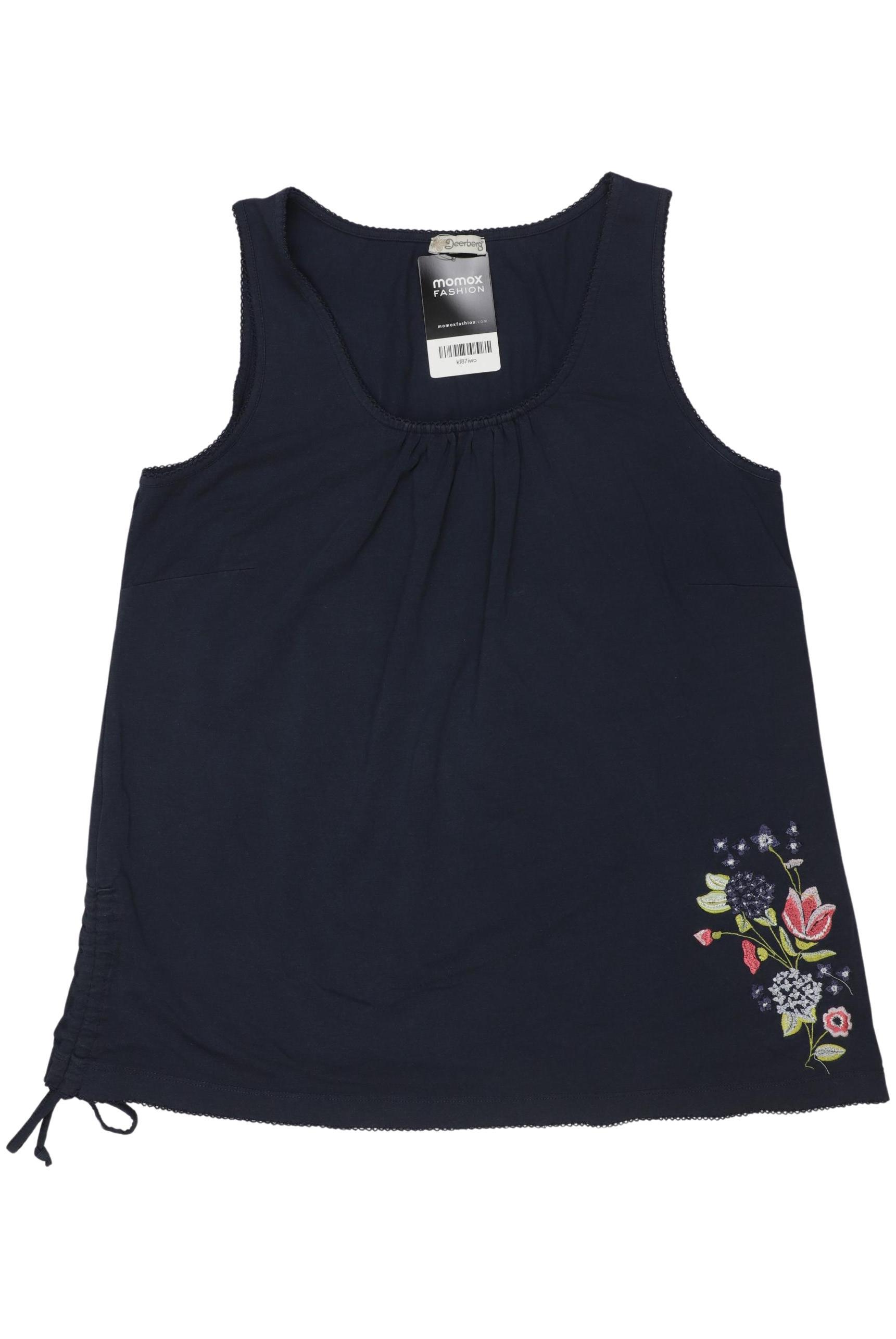 

Deerberg Damen Top, marineblau, Gr. 42