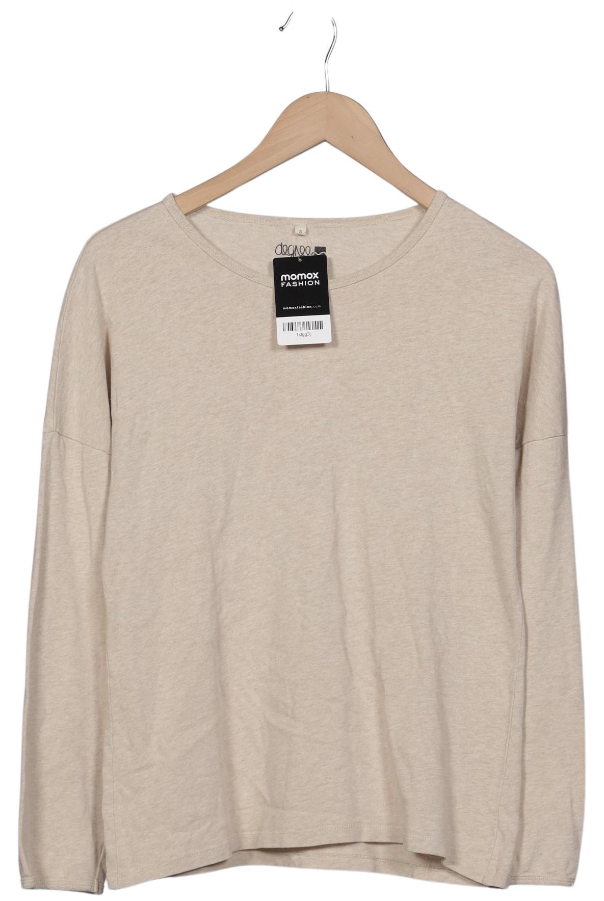 

degree Damen Langarmshirt, beige, Gr. 36