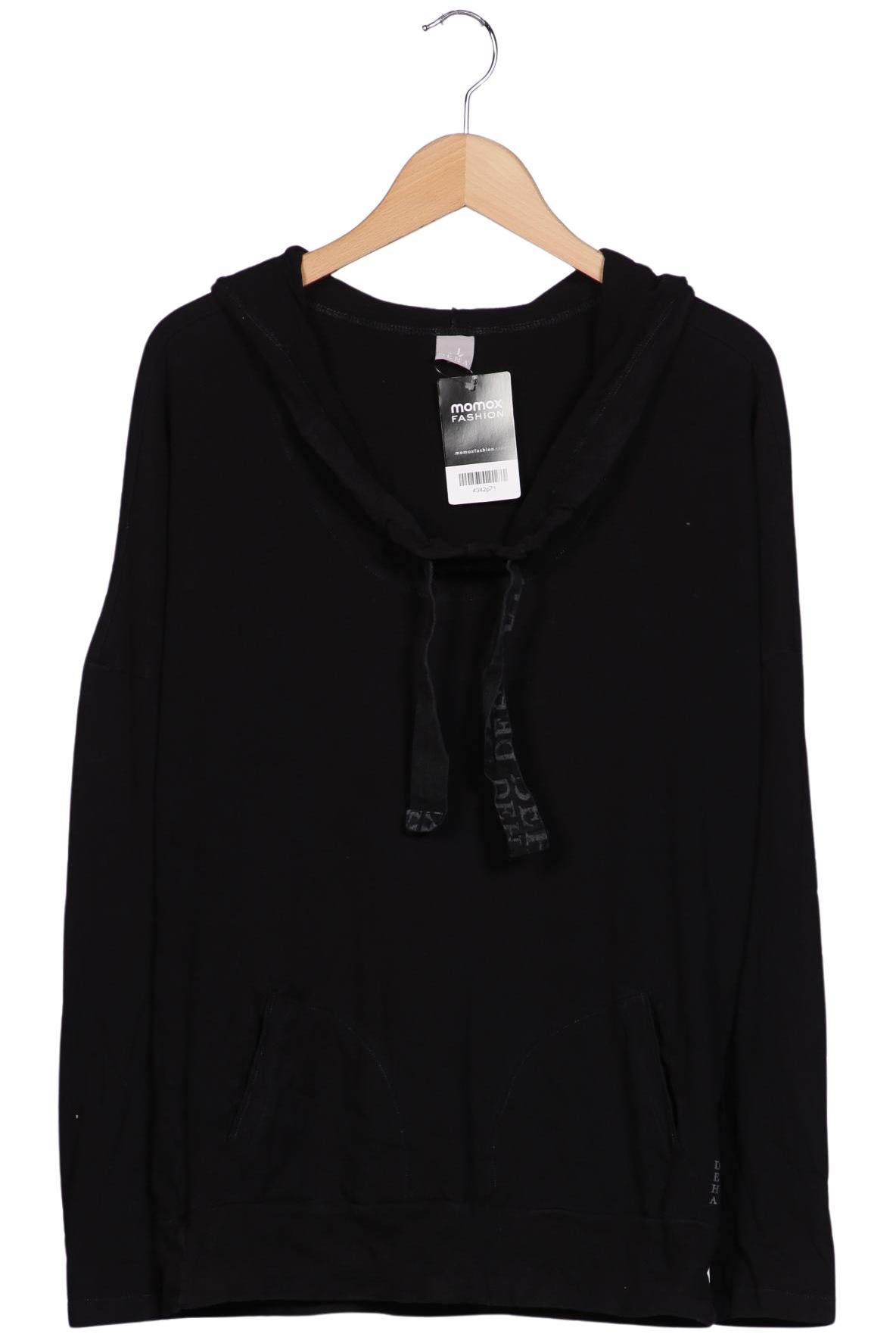 

Deha Damen Kapuzenpullover, schwarz, Gr. 44