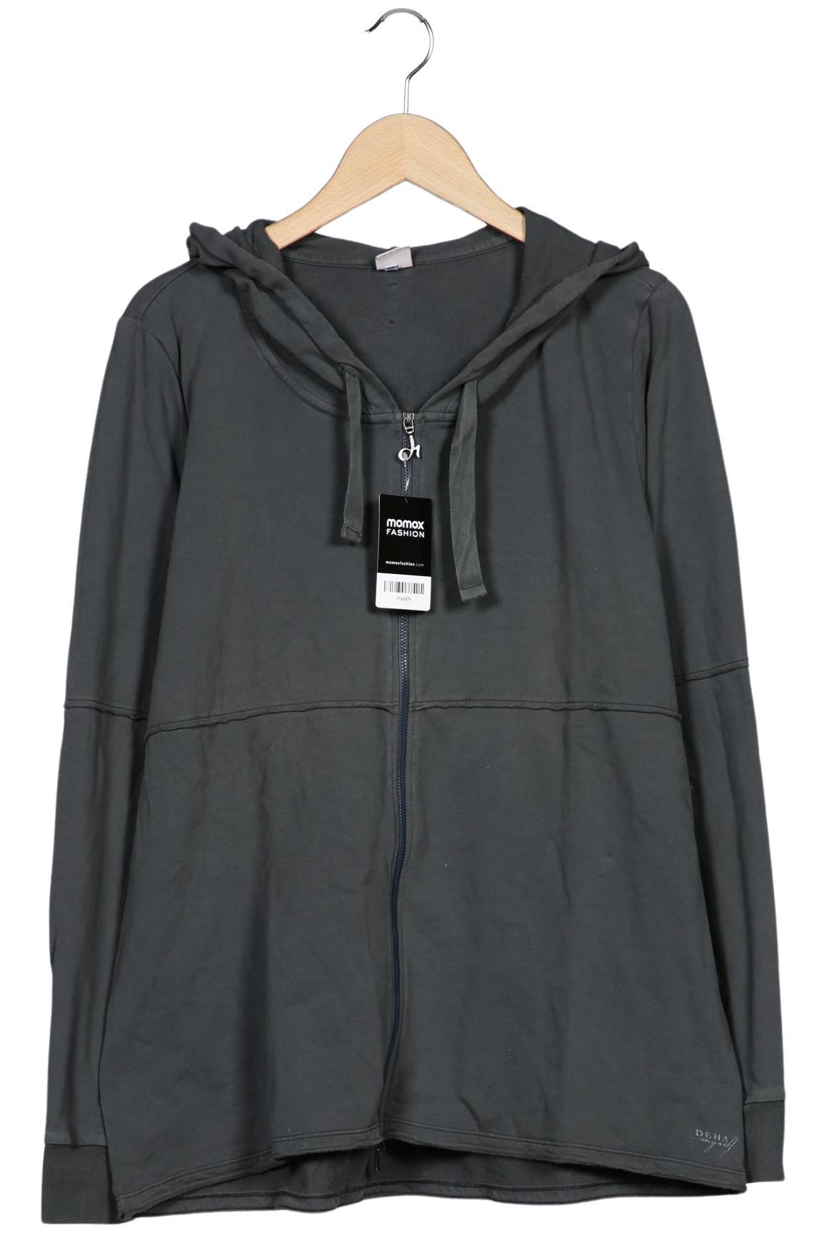 

Deha Damen Kapuzenpullover, grau, Gr. 44