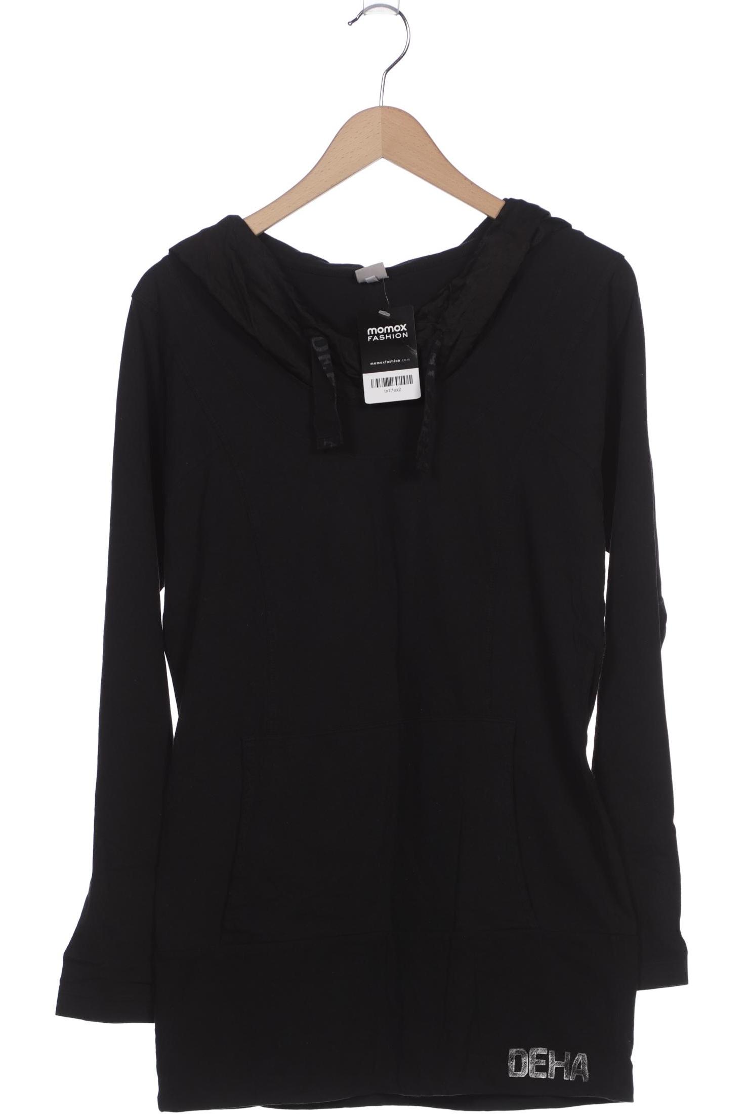 

Deha Damen Kapuzenpullover, schwarz, Gr. 42