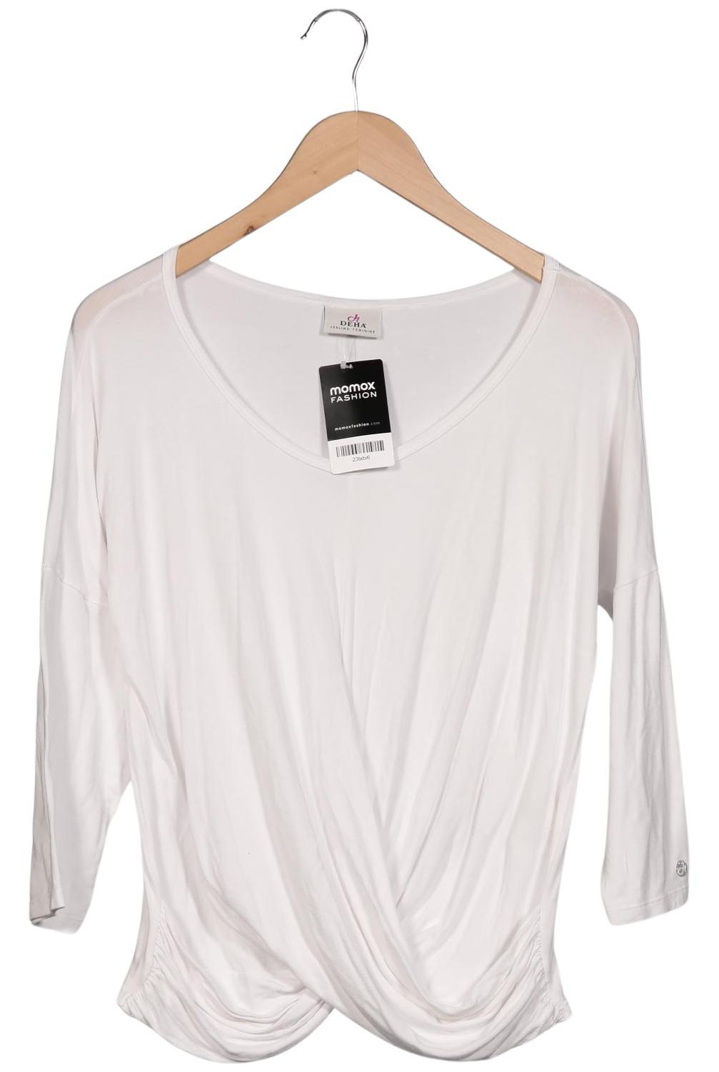 

Deha Damen Langarmshirt, weiß, Gr. 36