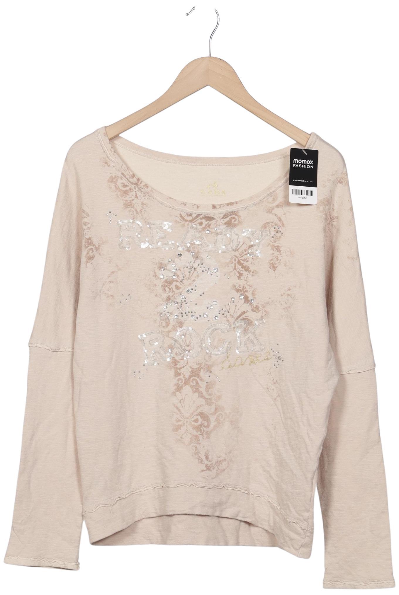 

Deha Damen Langarmshirt, beige, Gr. 42