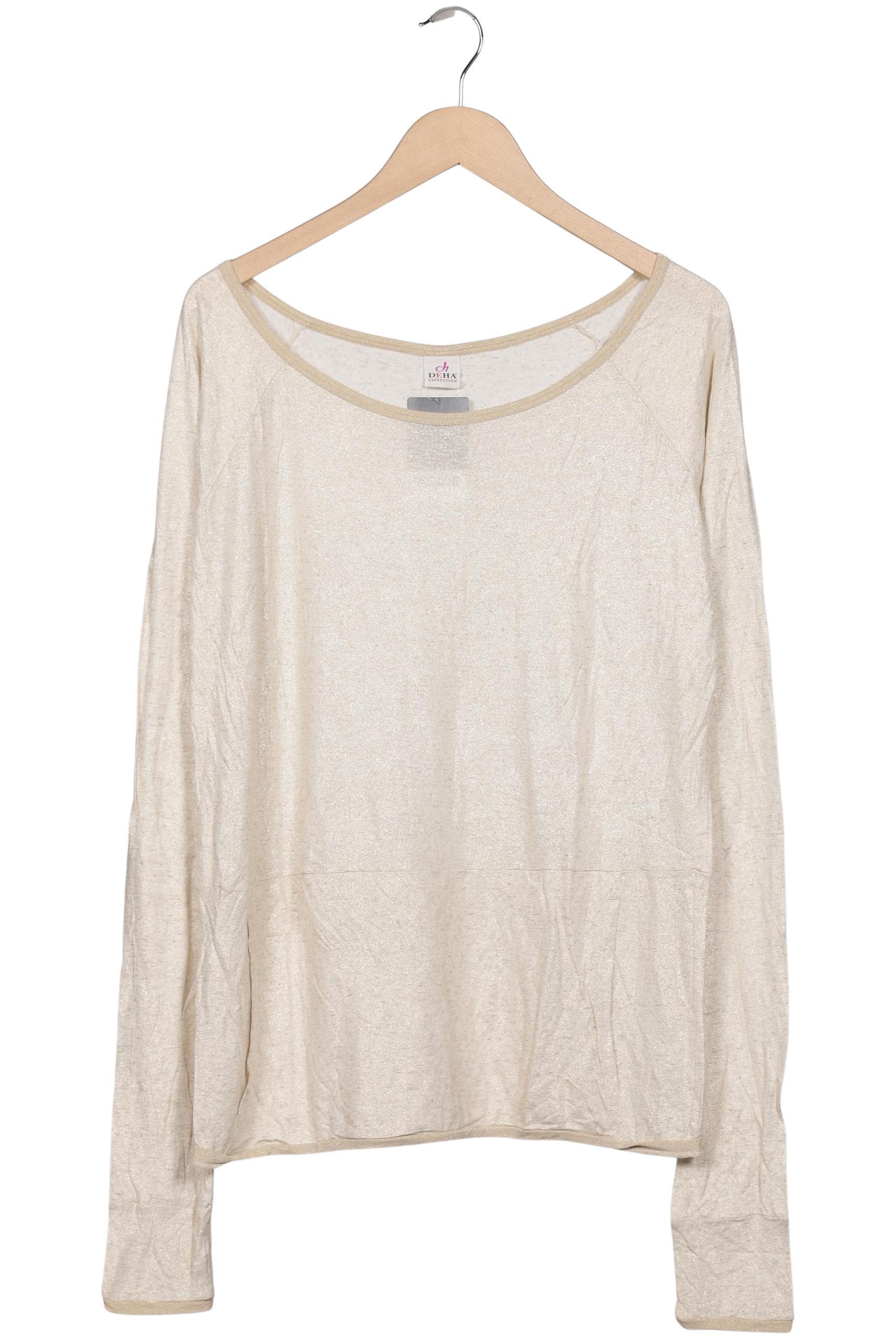 

Deha Damen Langarmshirt, beige, Gr. 44