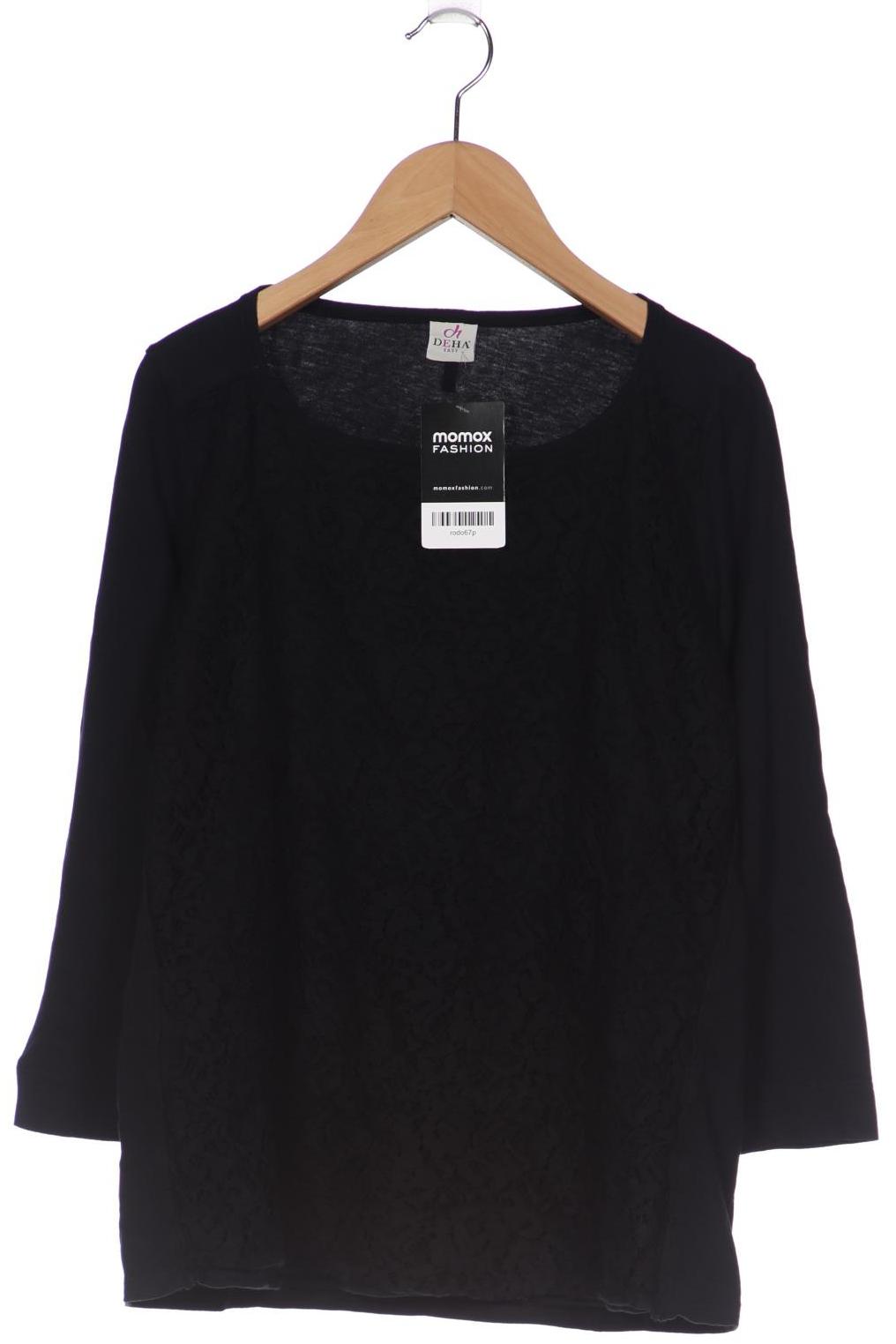 

Deha Damen Langarmshirt, schwarz, Gr. 38