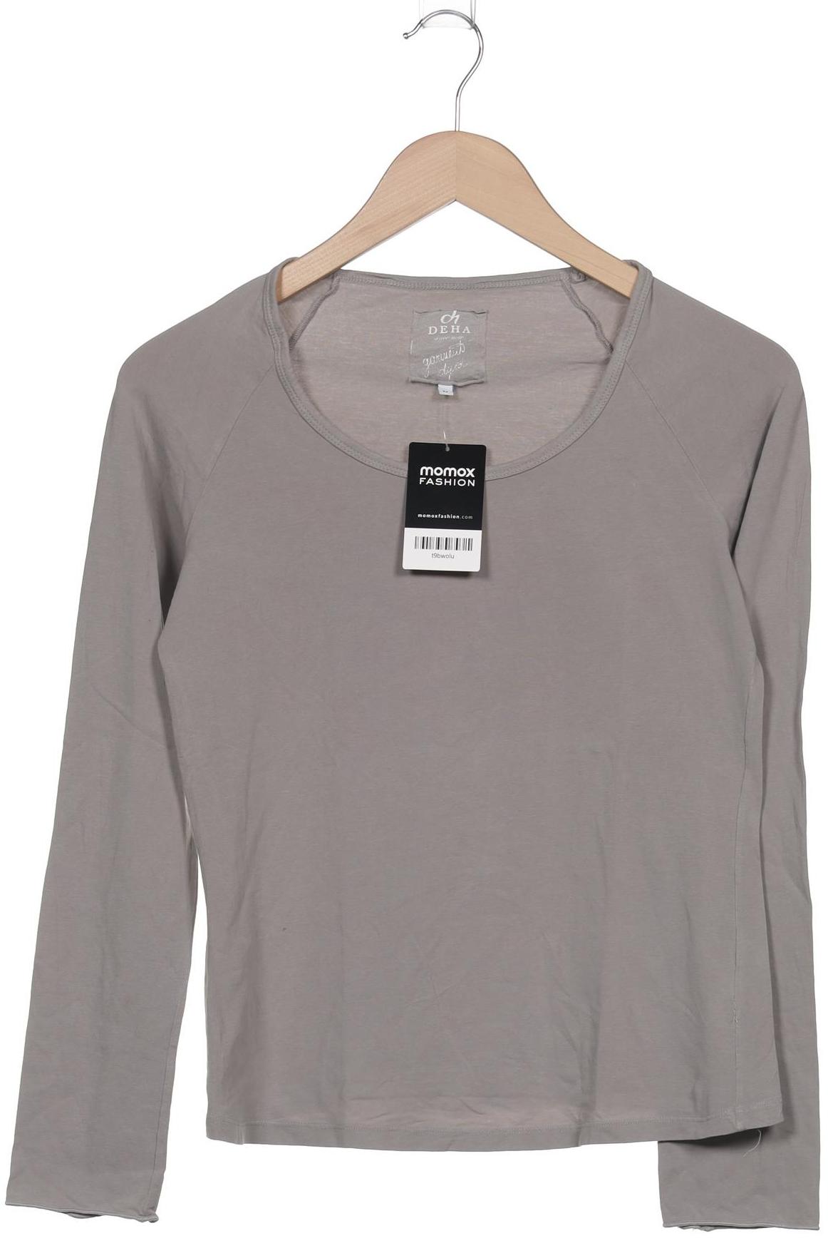 

Deha Damen Langarmshirt, grau, Gr. 38