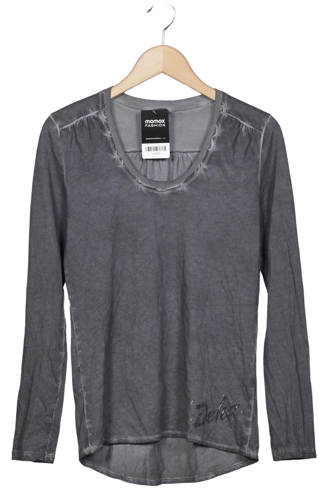 

Deha Damen Langarmshirt, grau, Gr. 34