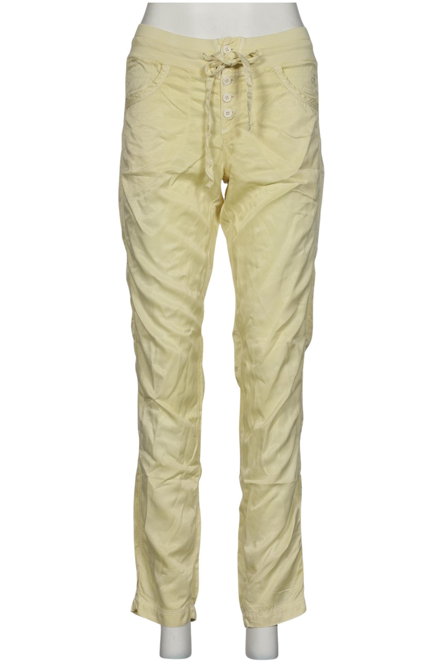 

Deha Damen Stoffhose, gelb, Gr. 0