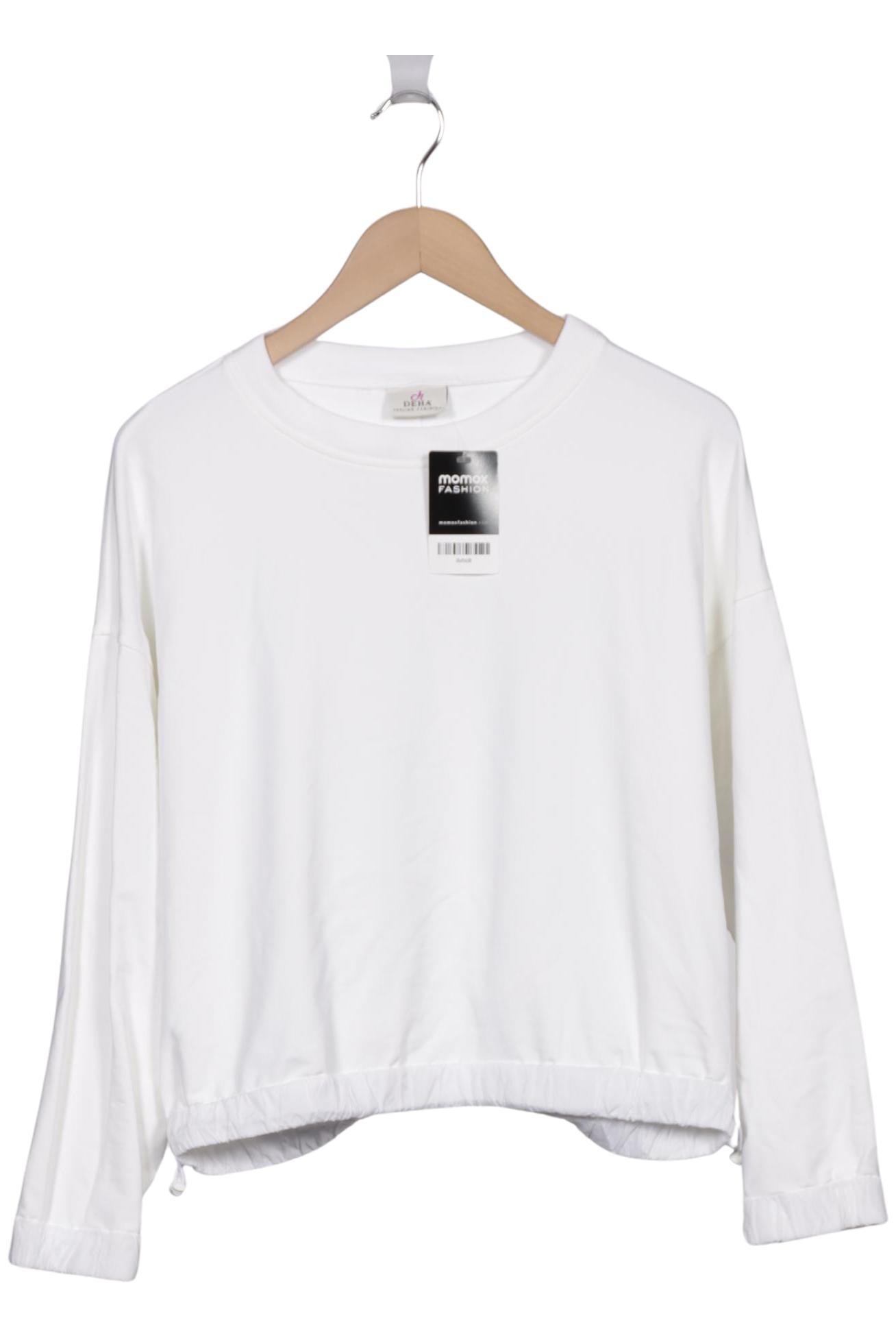 

Deha Damen Sweatshirt, weiß, Gr. 42