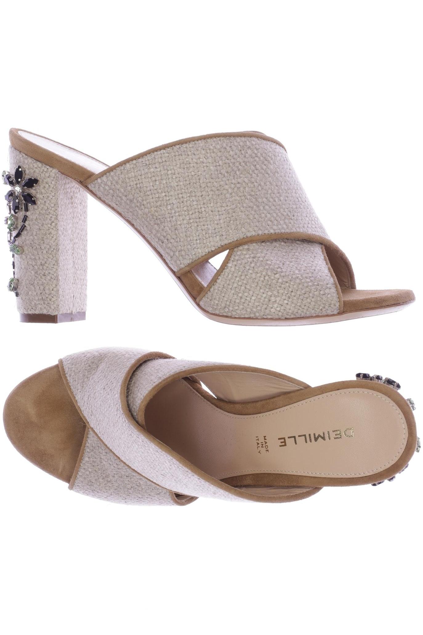 

Deimille Damen Sandale, beige, Gr. 38