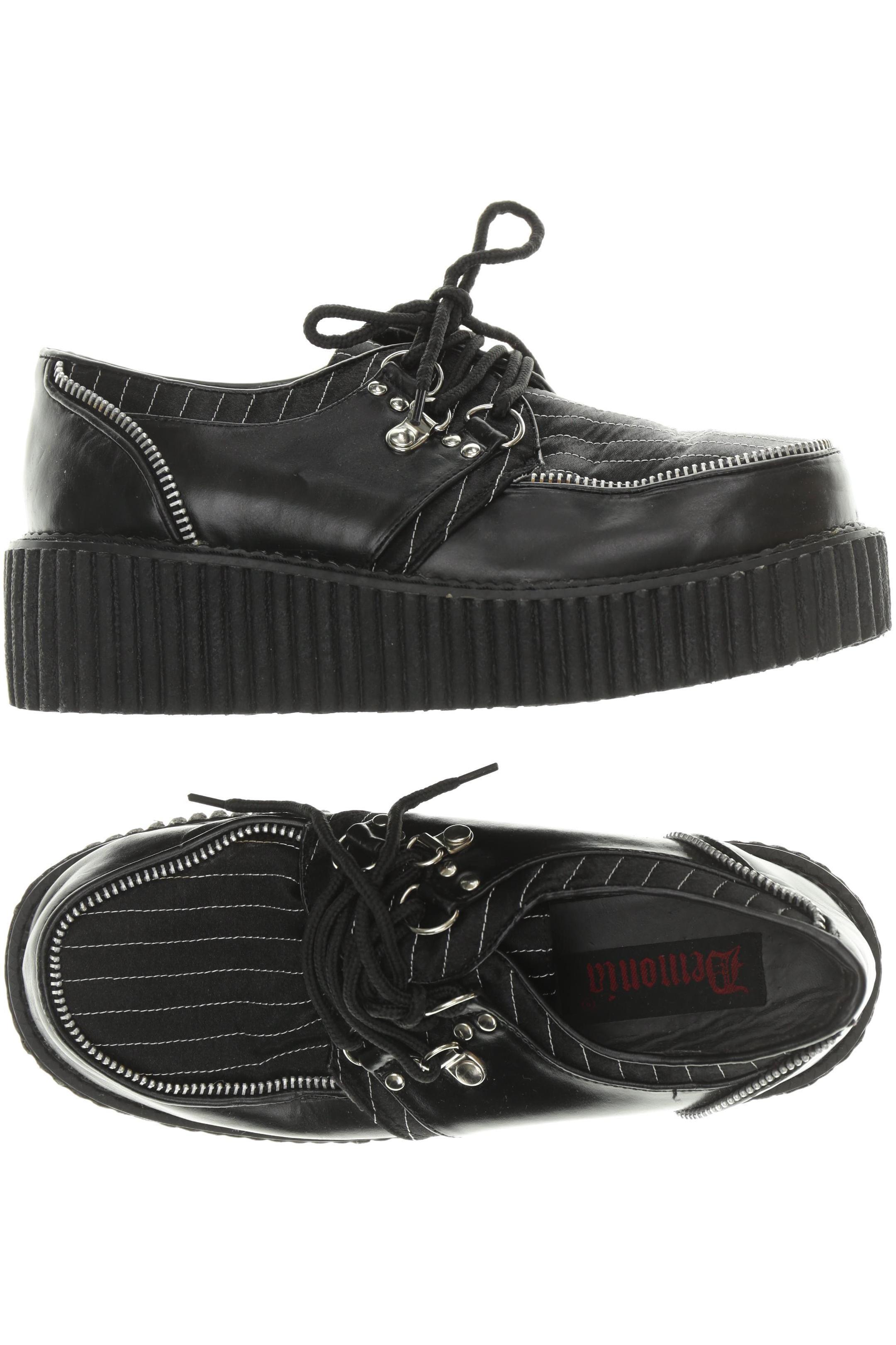 

Demonia Damen Halbschuh, schwarz, Gr. 9