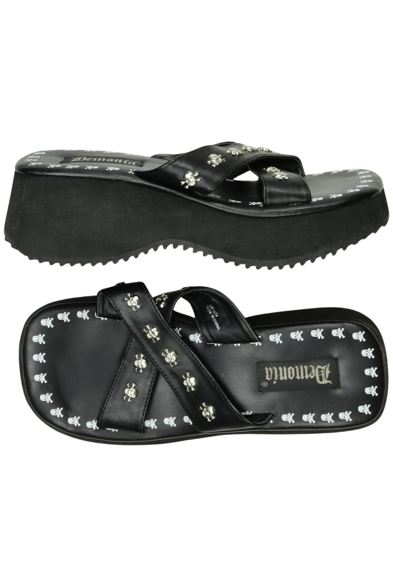 

Demonia Damen Sandale, schwarz, Gr. 40