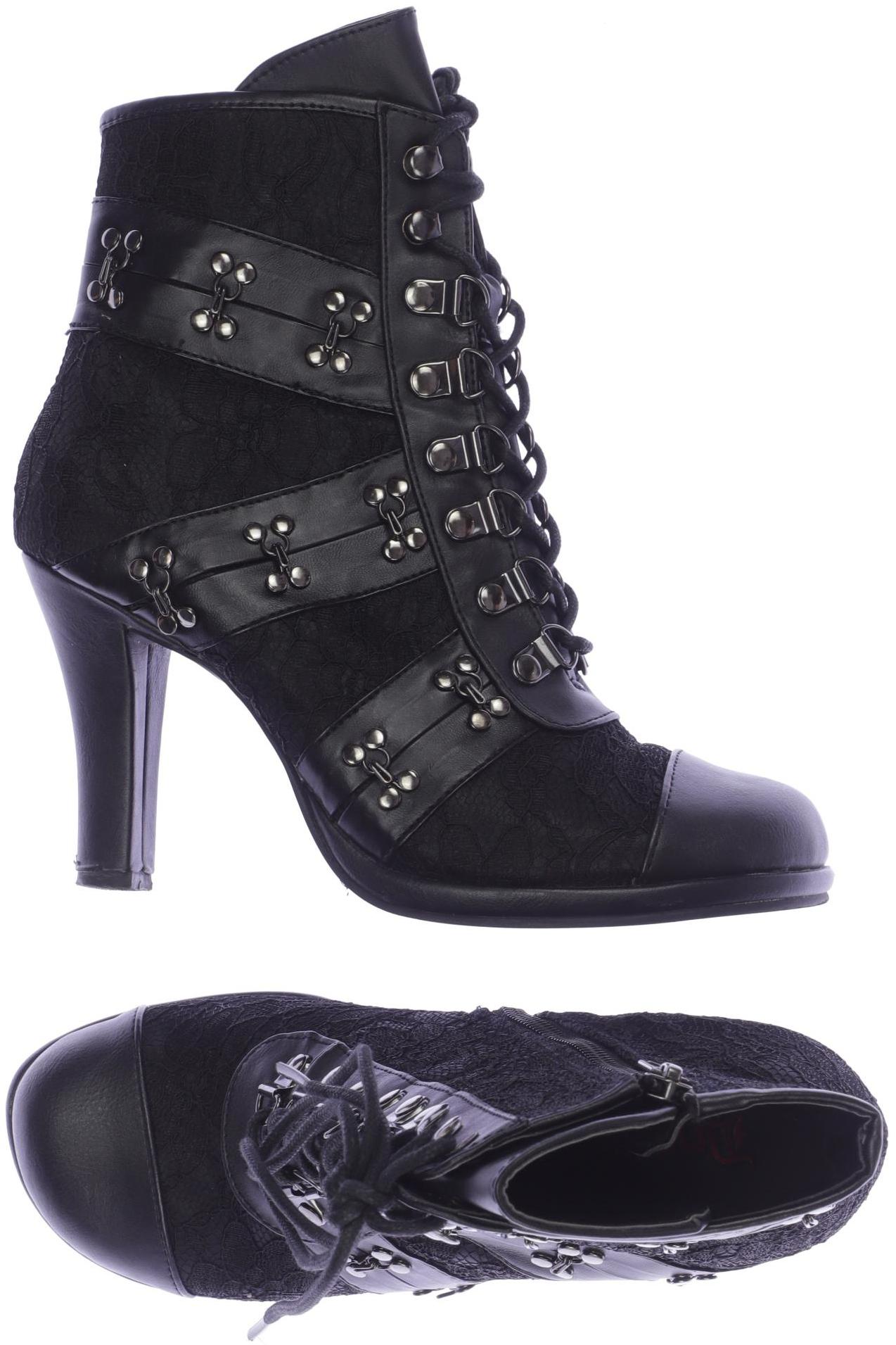 

Demonia Damen Stiefelette, schwarz