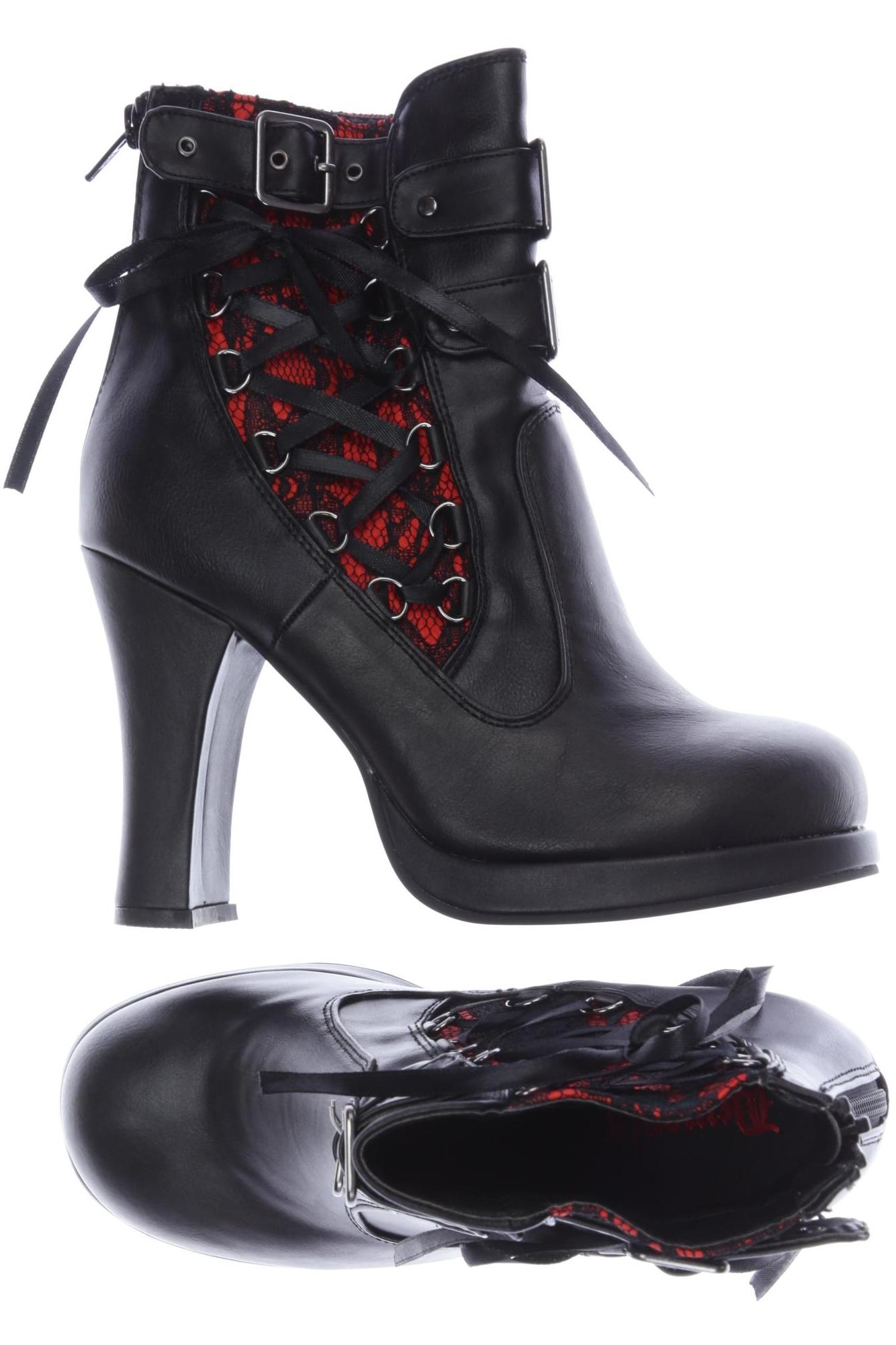 

Demonia Damen Stiefelette, schwarz, Gr. 8