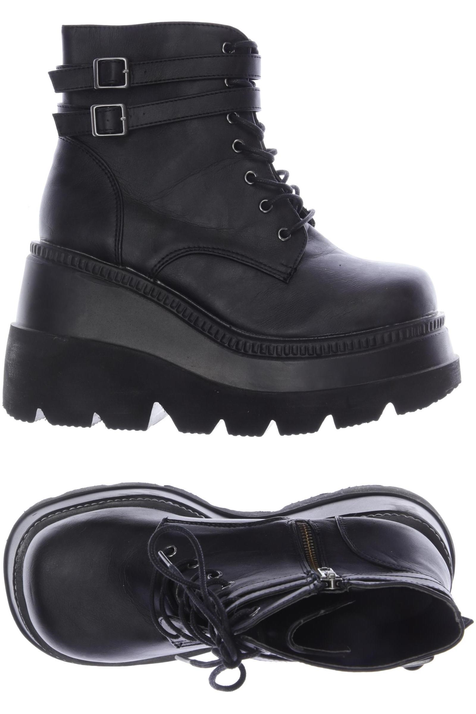 

Demonia Damen Stiefelette, schwarz, Gr. 40
