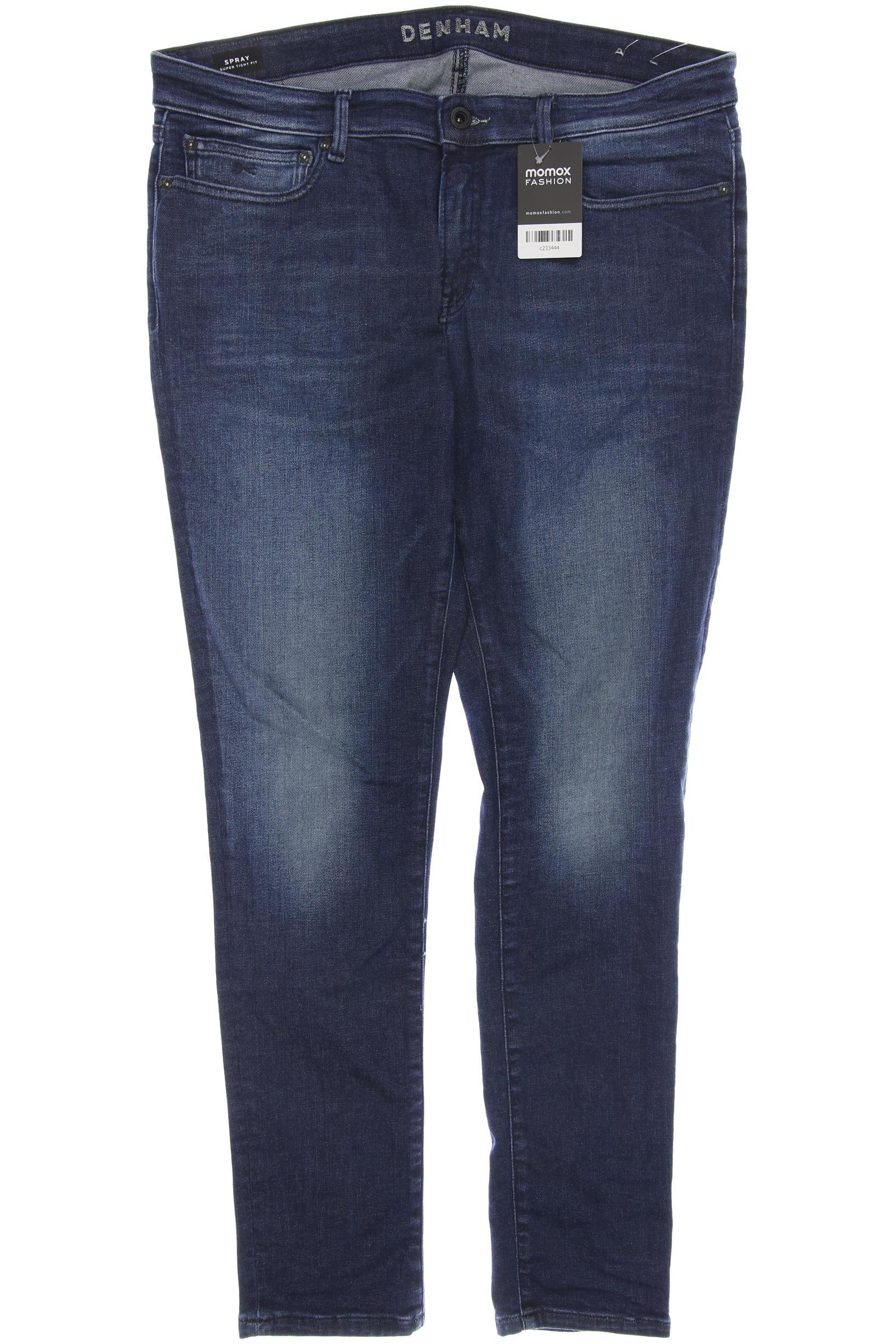 

Denham Damen Jeans, marineblau, Gr. 0