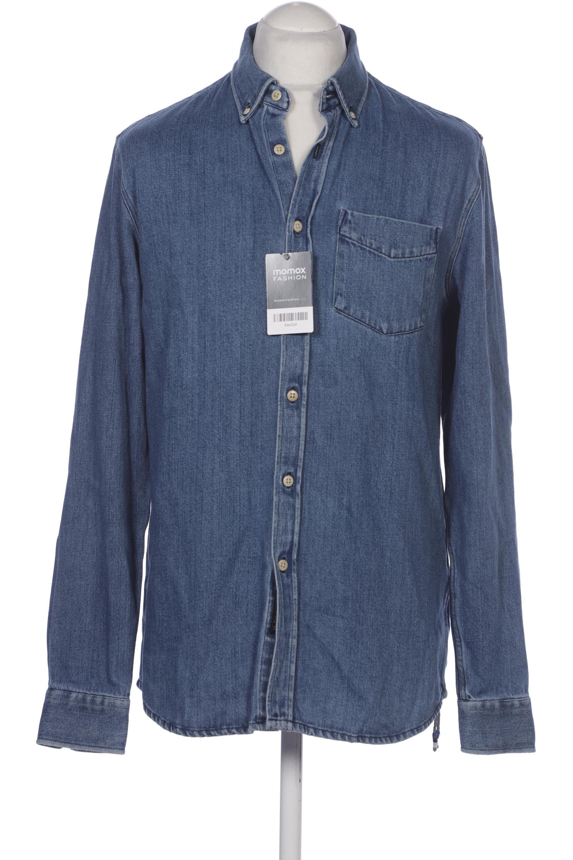 

Denham Herren Hemd, blau, Gr. 48