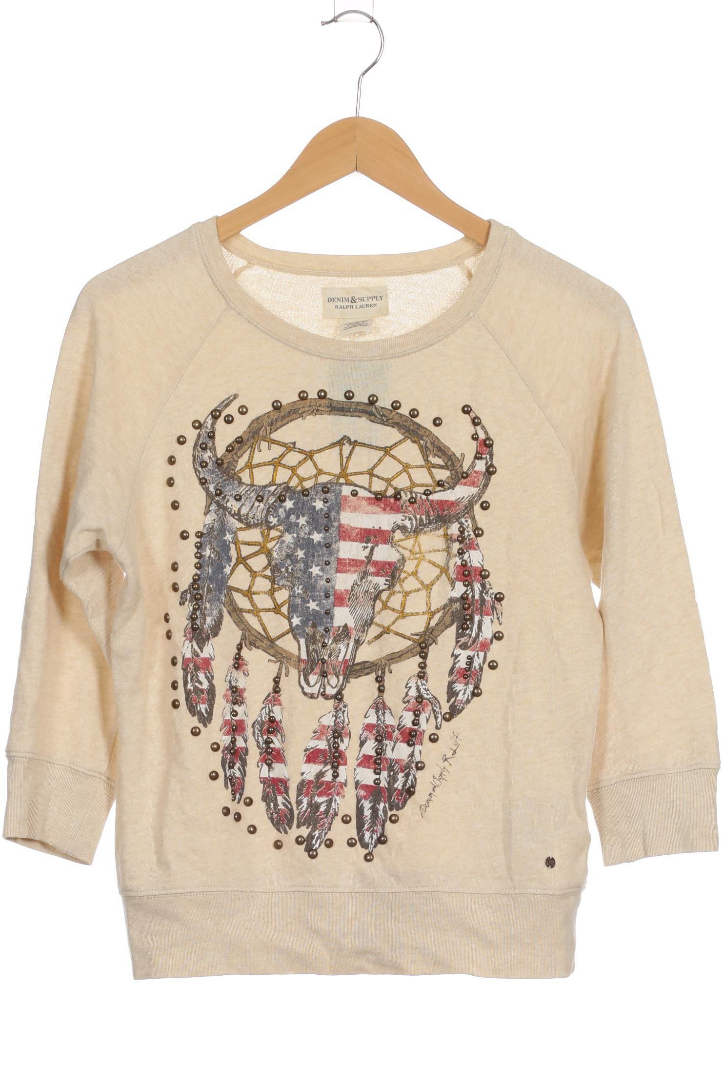 

Denim & Supply by Ralph Lauren Damen Sweatshirt, beige, Gr.