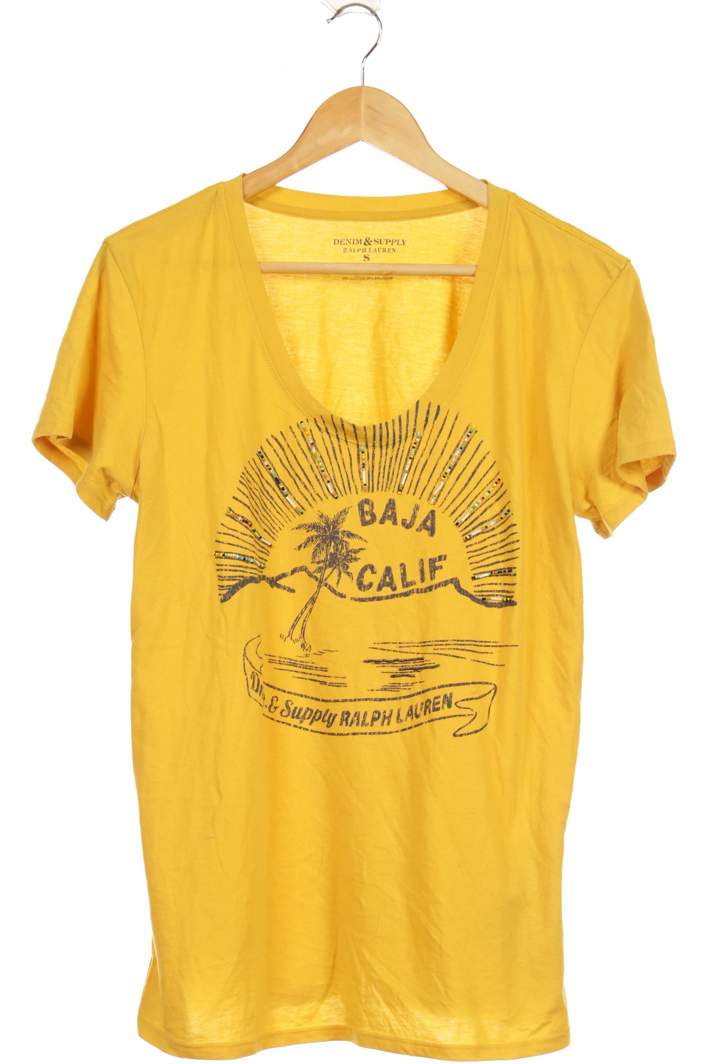 

Denim & Supply by Ralph Lauren Damen T-Shirt, gelb, Gr.