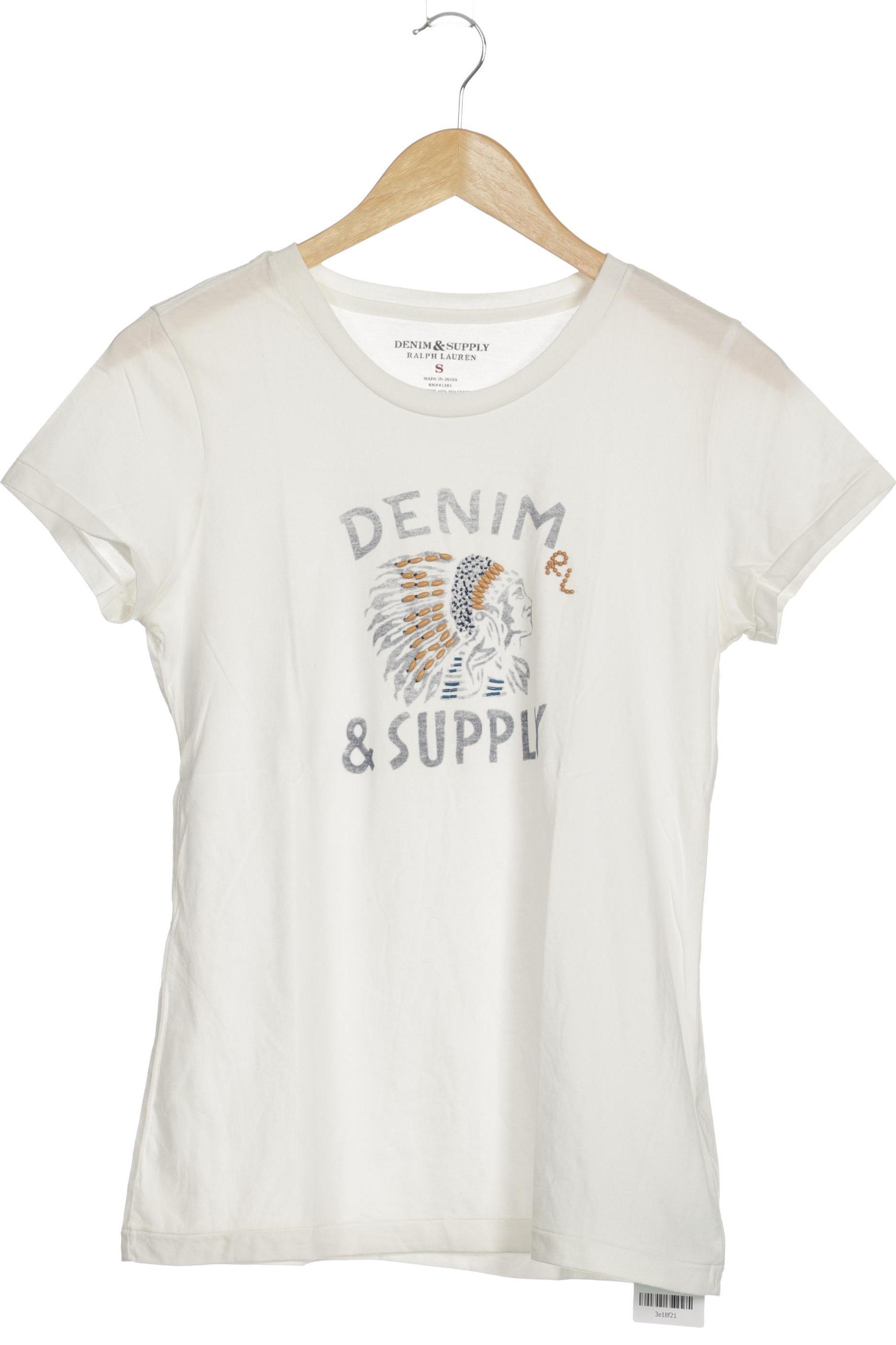 

Denim & Supply by Ralph Lauren Damen T-Shirt, weiß, Gr.