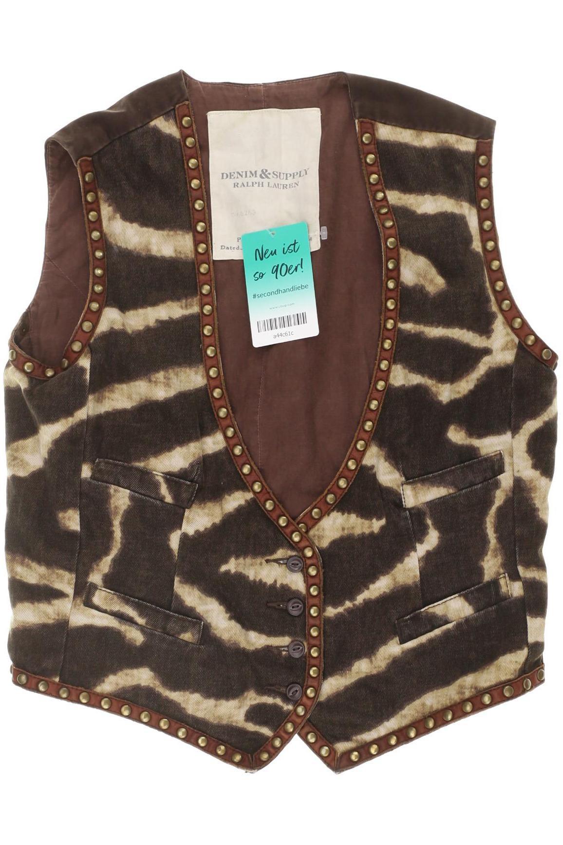 

Denim & Supply by Ralph Lauren Damen Weste, braun, Gr.