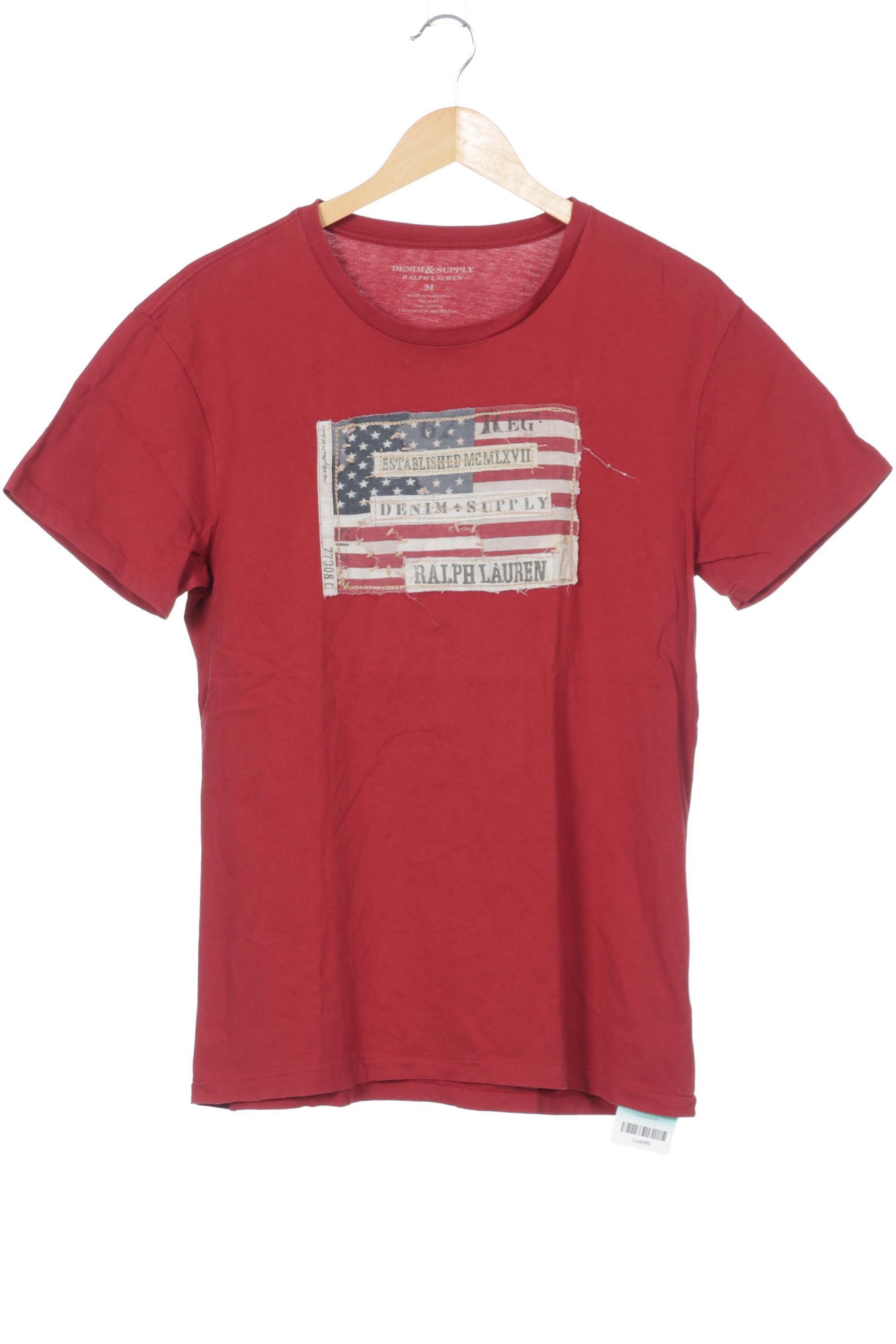 

Denim & Supply by Ralph Lauren Herren T-Shirt, rot, Gr.