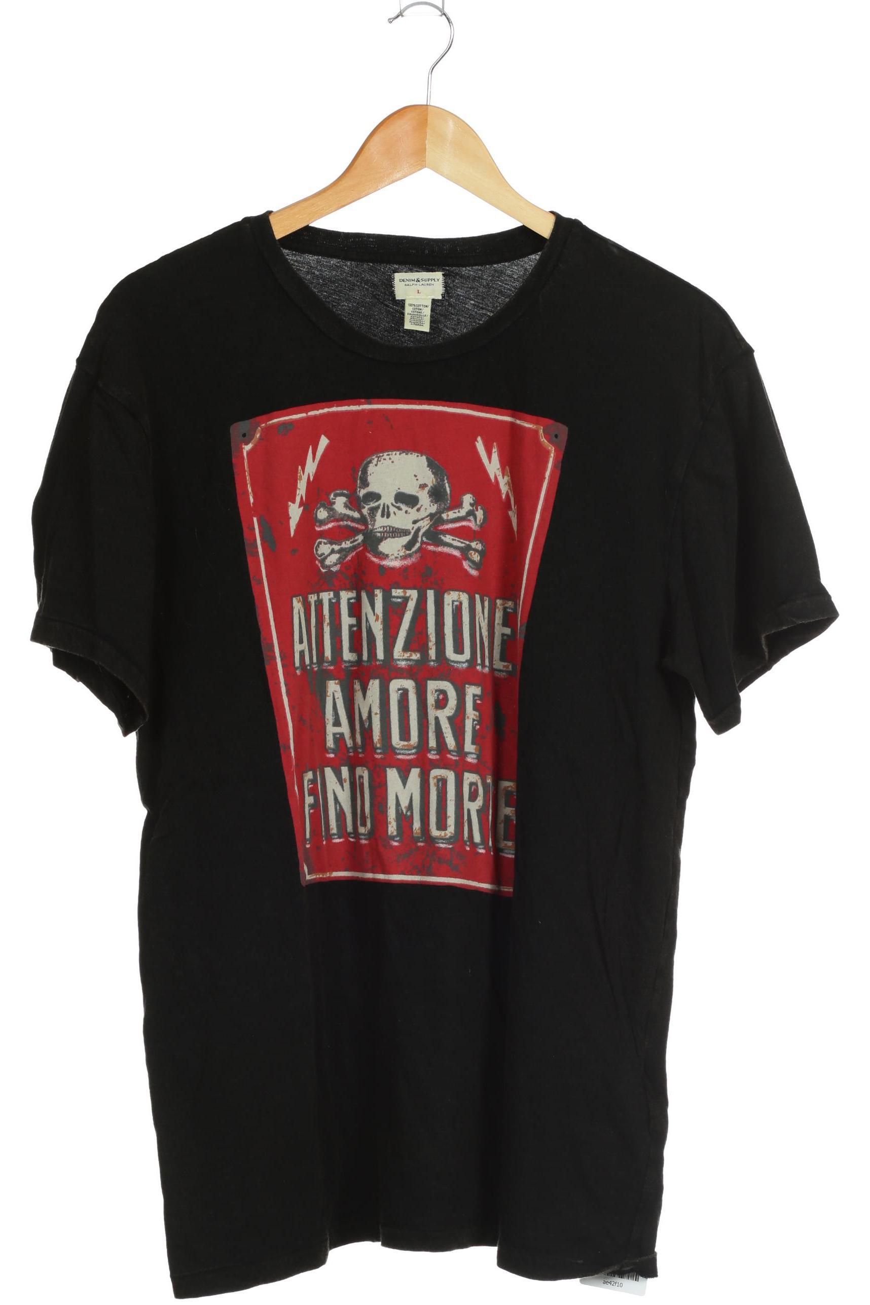 

Denim & Supply by Ralph Lauren Herren T-Shirt, schwarz, Gr.