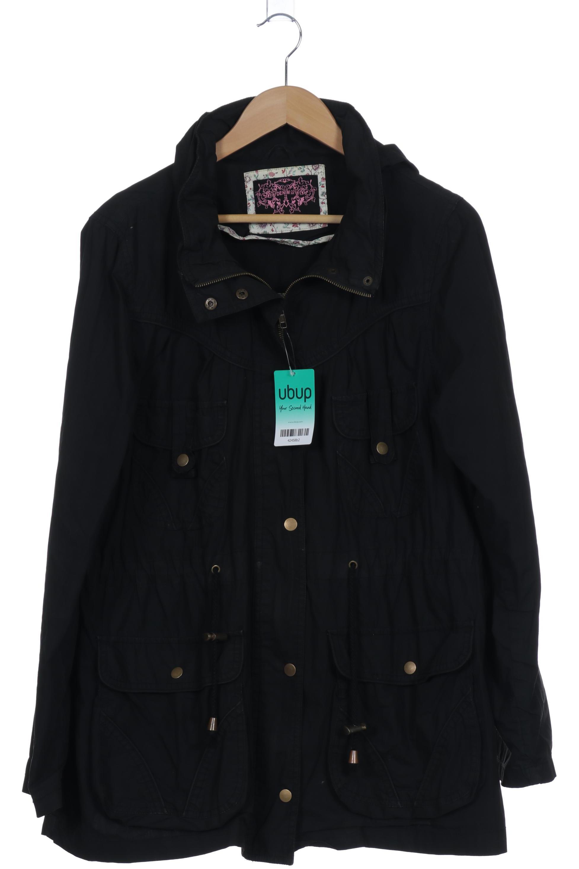 

Denim Co. Damen Mantel, schwarz, Gr. 42