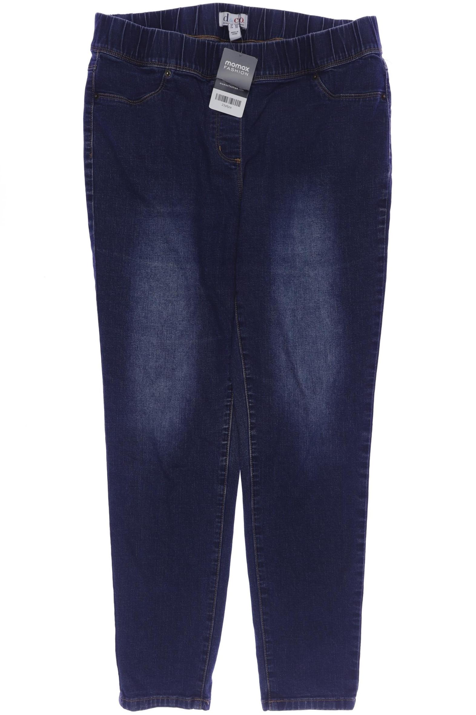 

Denim & Co. Damen Stoffhose, blau, Gr. 42