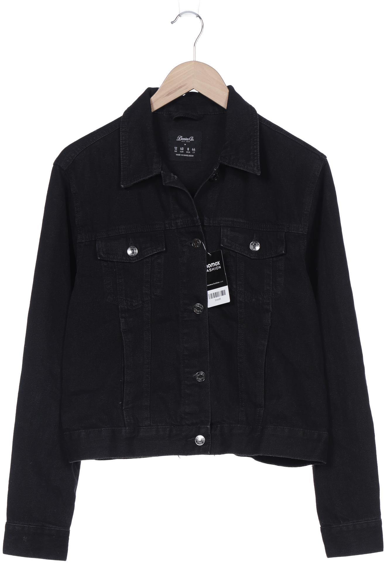 

Denim Co. Damen Jacke, schwarz, Gr. 40