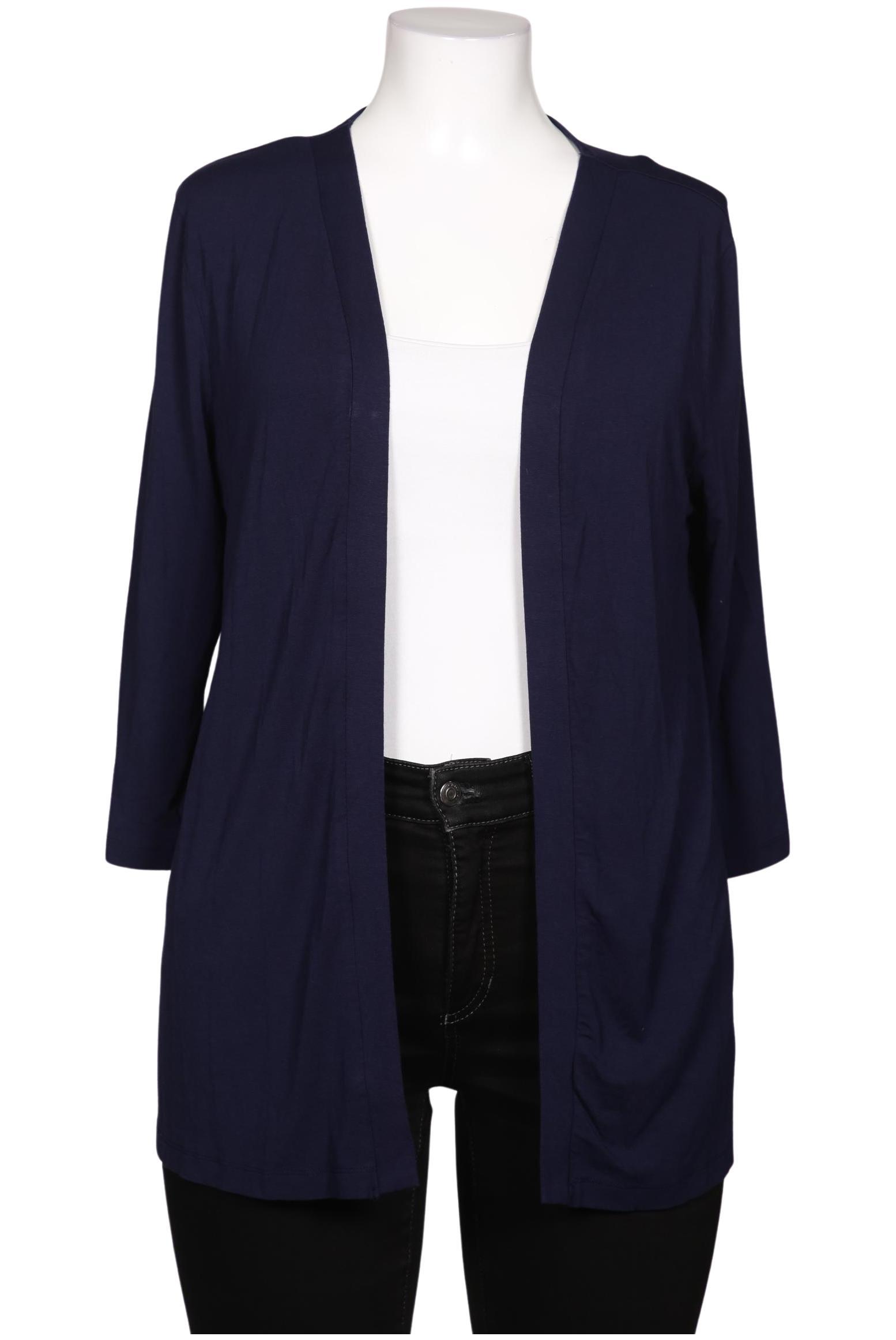 

Denim & Co. Damen Strickjacke, marineblau, Gr. 44