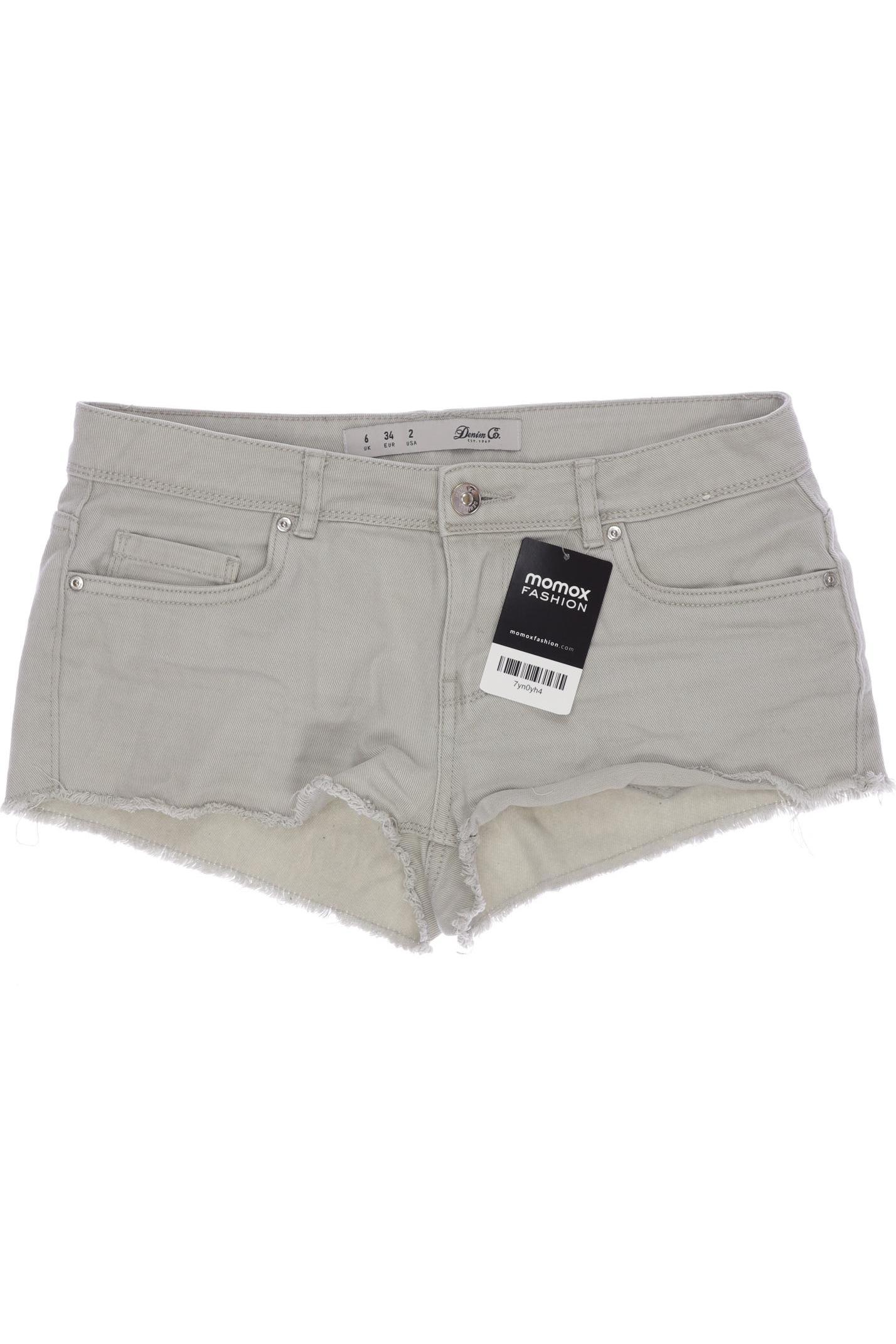 

Denim Co. Damen Shorts, grau, Gr. 34