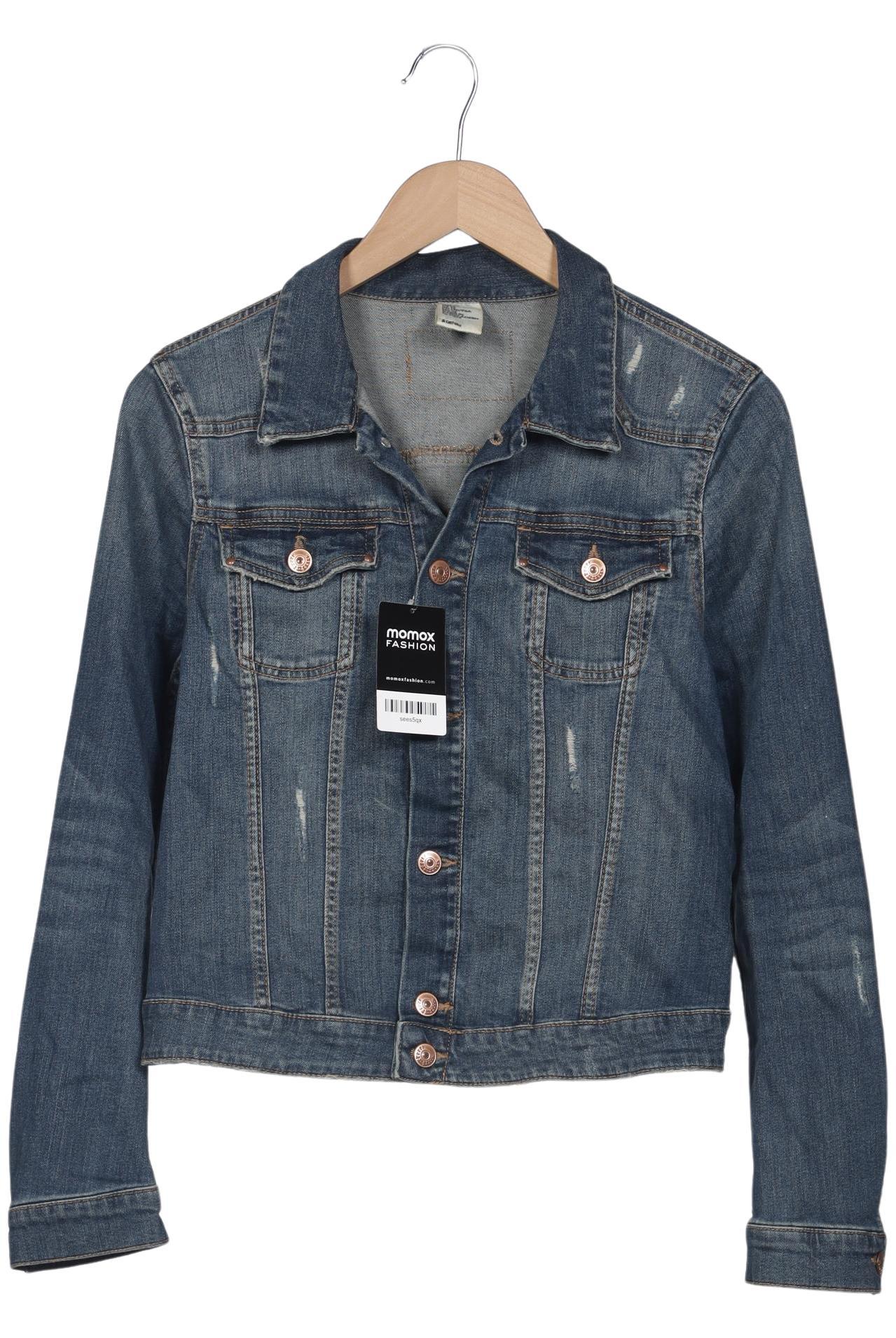 

Denim & Co. Damen Jacke, blau, Gr. 42