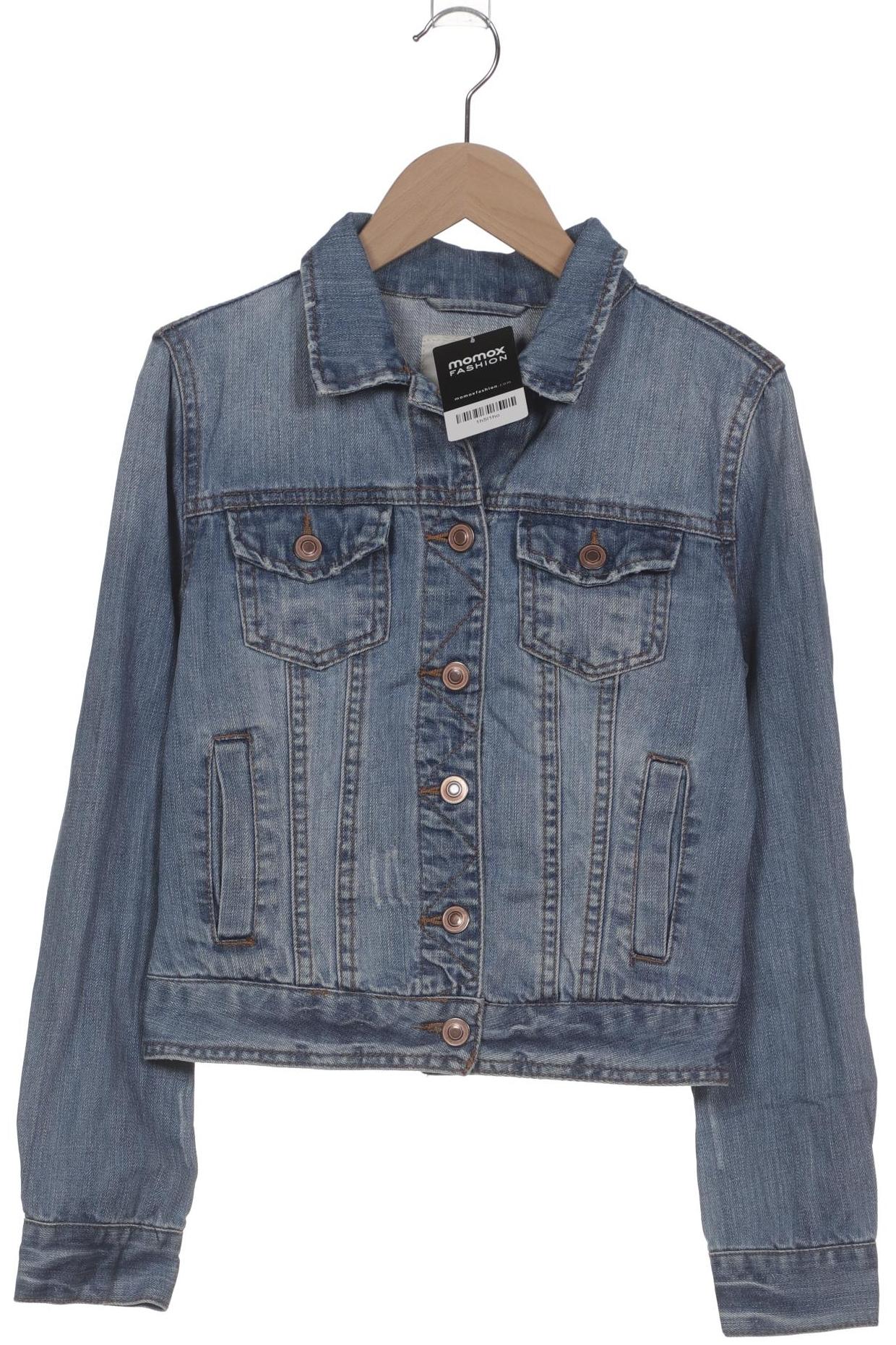 

Denim & Co. Damen Jacke, blau, Gr. 34