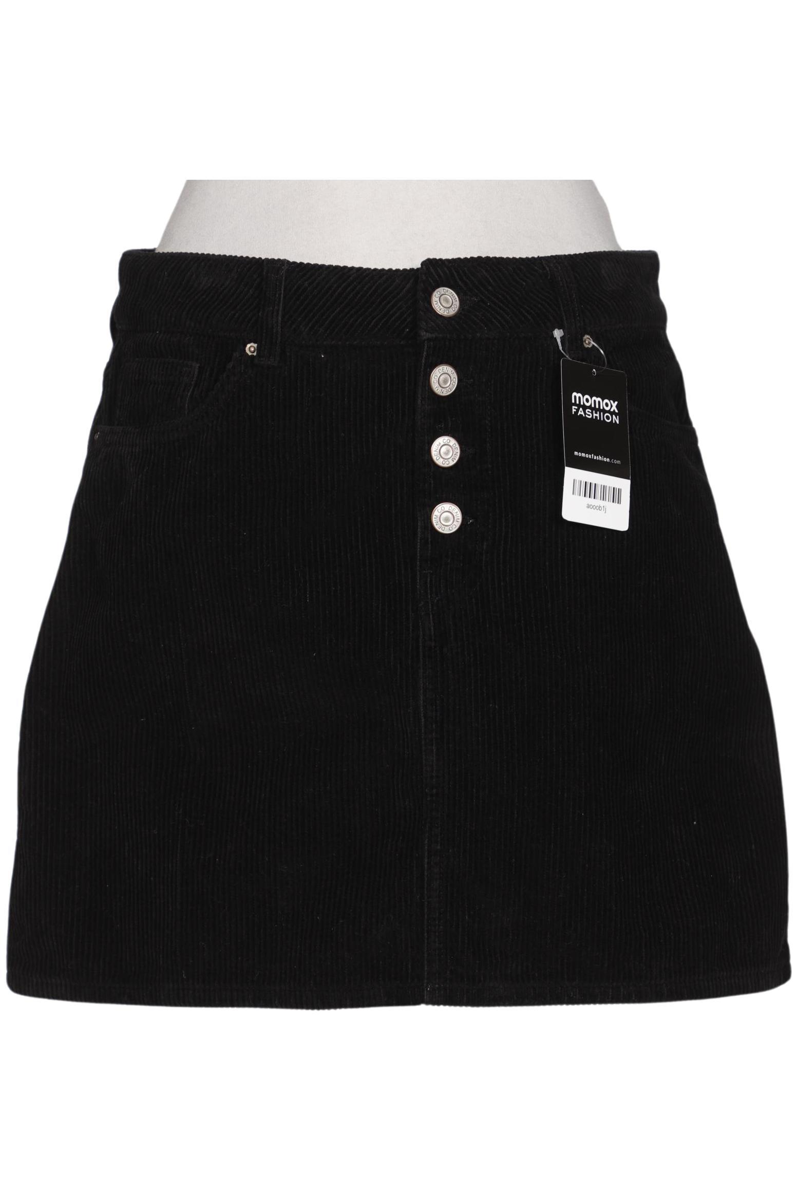 

Denim & Co. Damen Rock, schwarz, Gr. 40