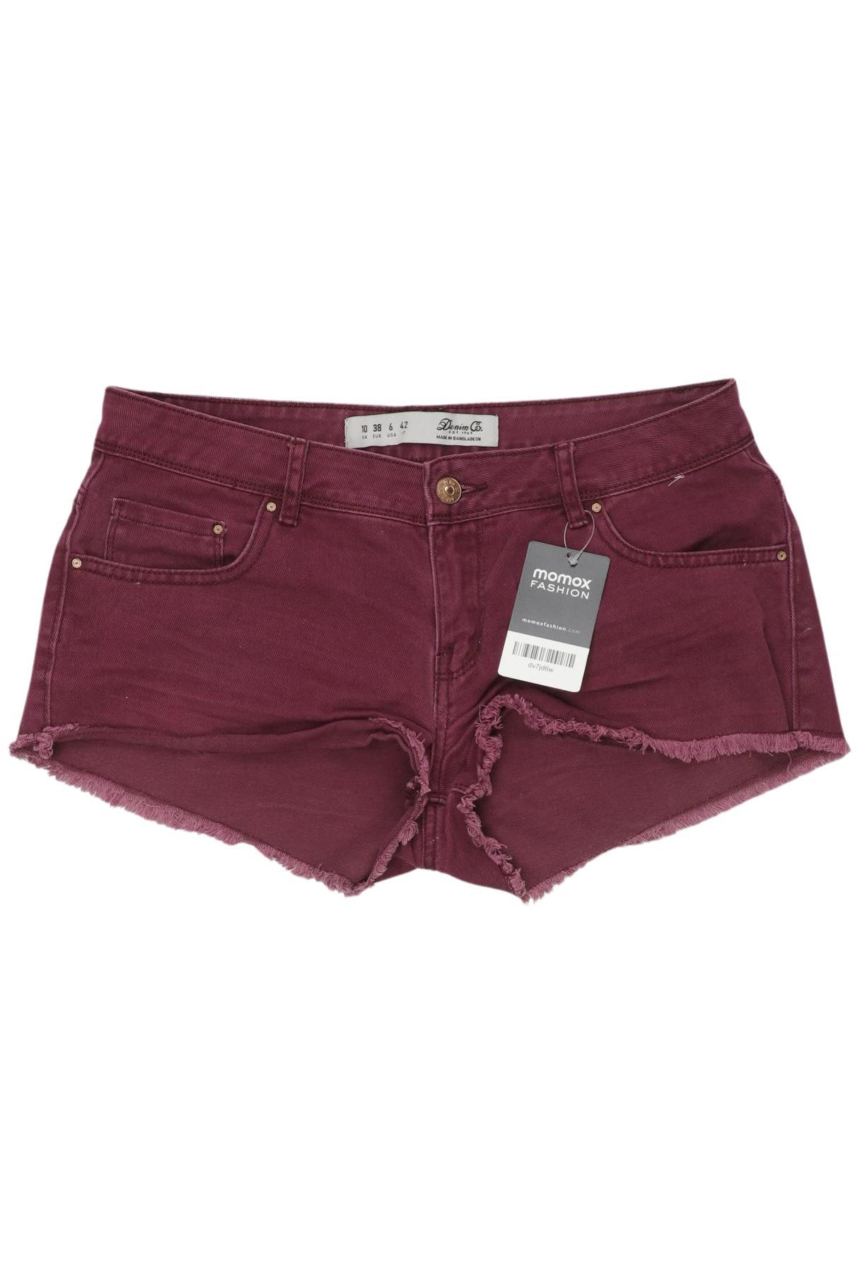 

Denim Co. Damen Shorts, bordeaux, Gr. 38