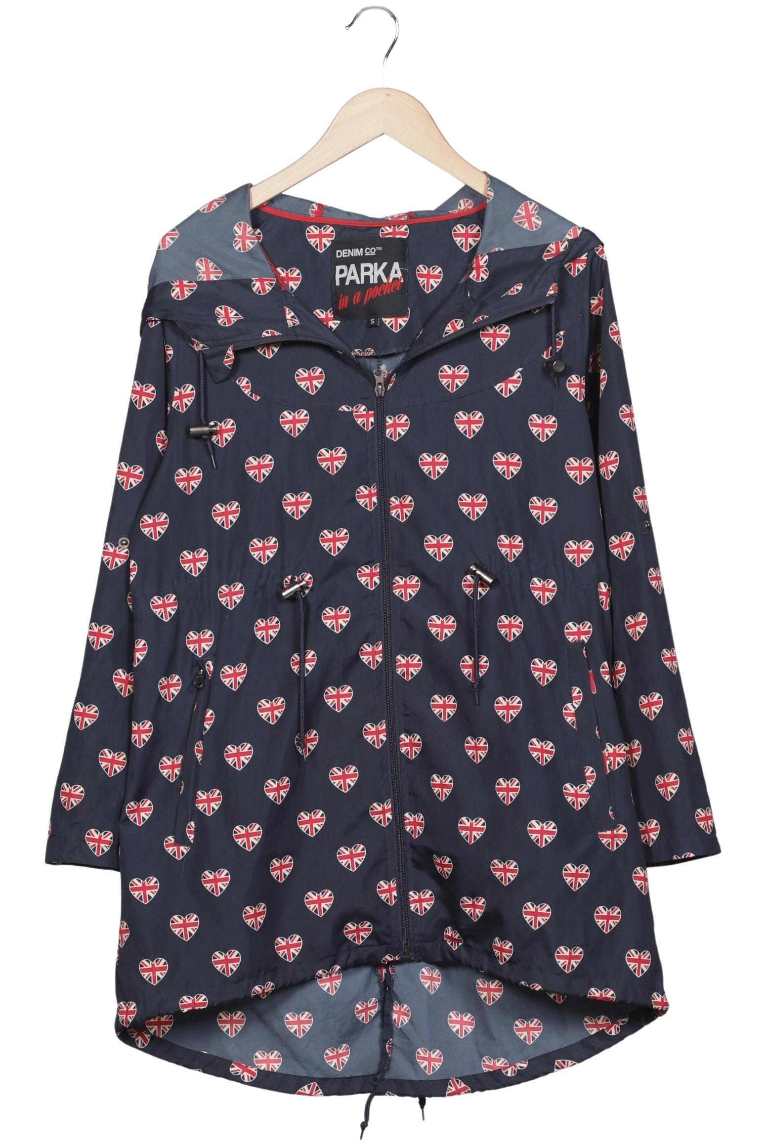 

Denim & Co. Damen Mantel, mehrfarbig, Gr. 36