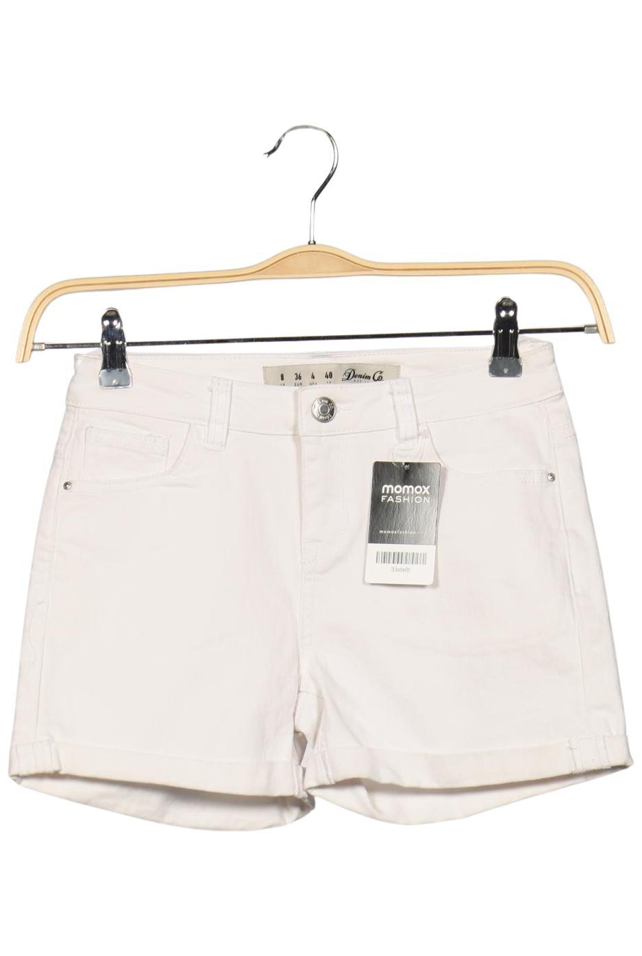 

Denim Co. Damen Shorts, weiß, Gr. 36