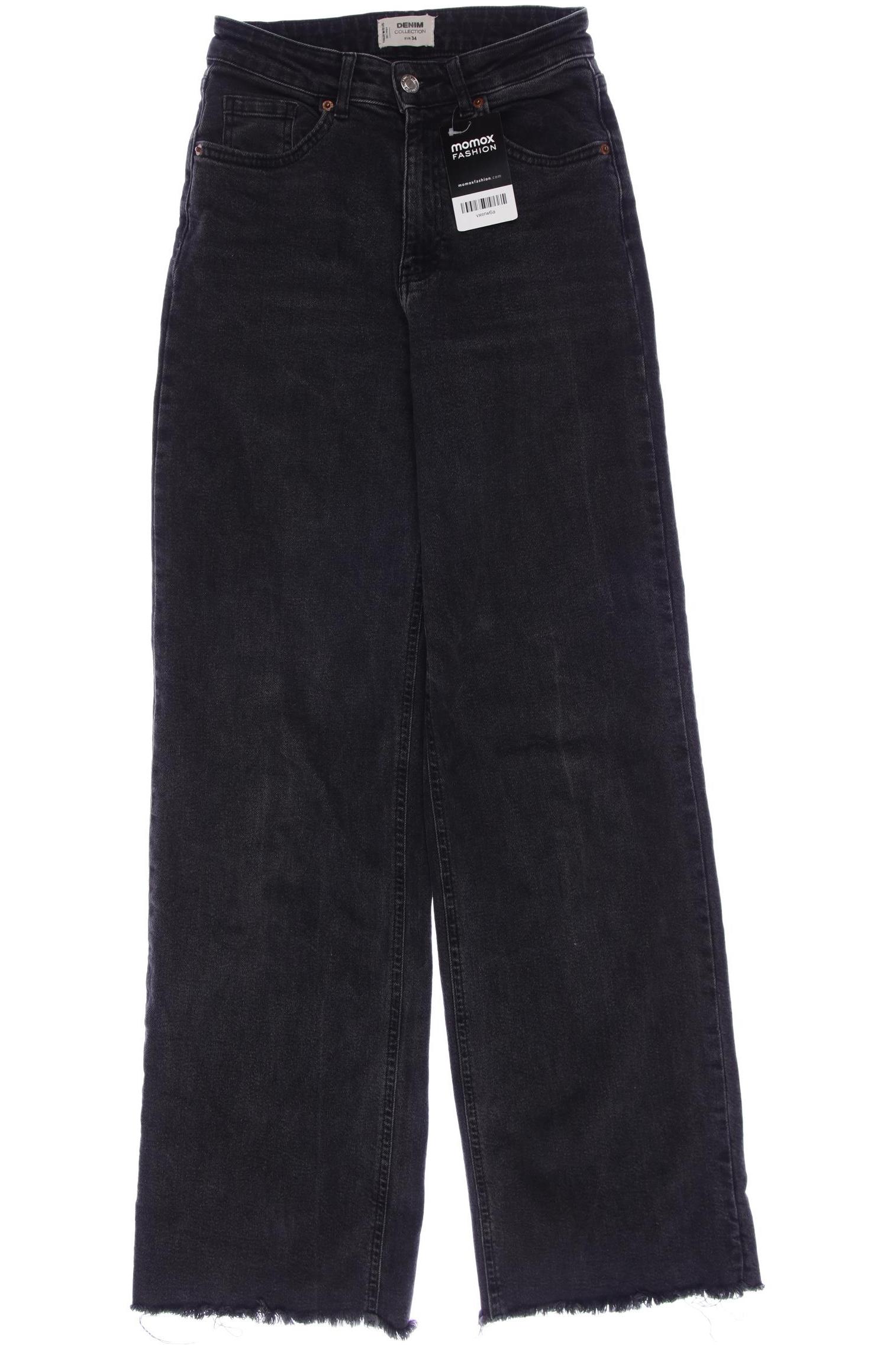 

Denim Co. Damen Jeans, grau, Gr. 34