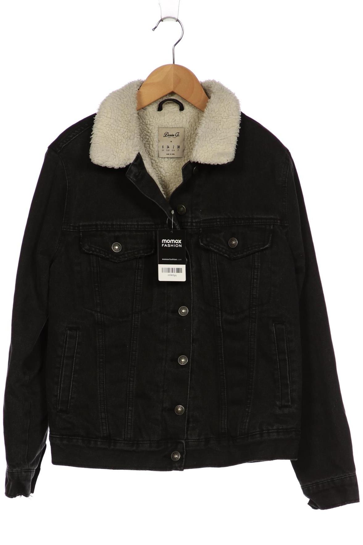 

Denim Co. Damen Jacke, schwarz, Gr. 34