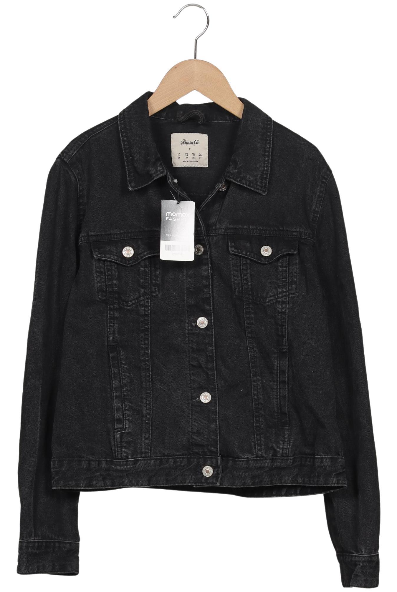 

Denim Co. Damen Jacke, schwarz, Gr. 42