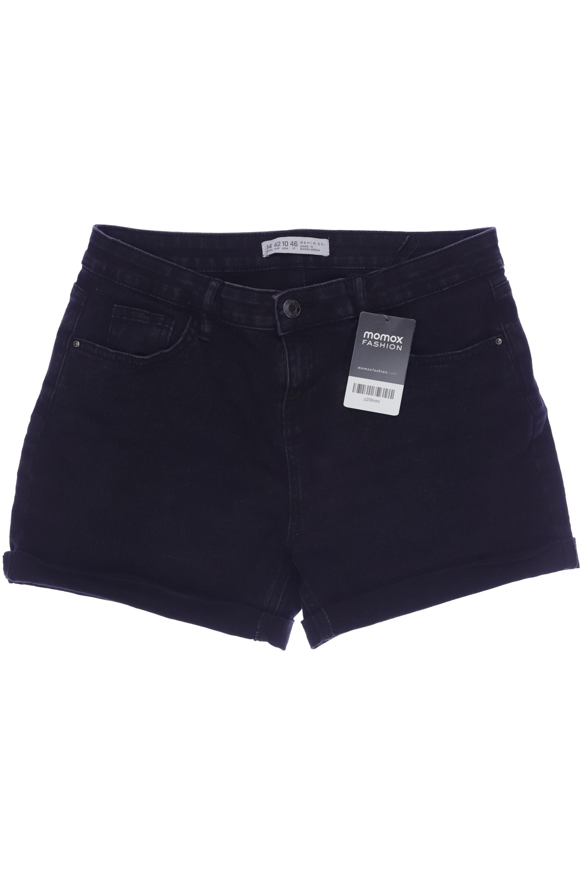 

Denim Co. Damen Shorts, schwarz, Gr. 42