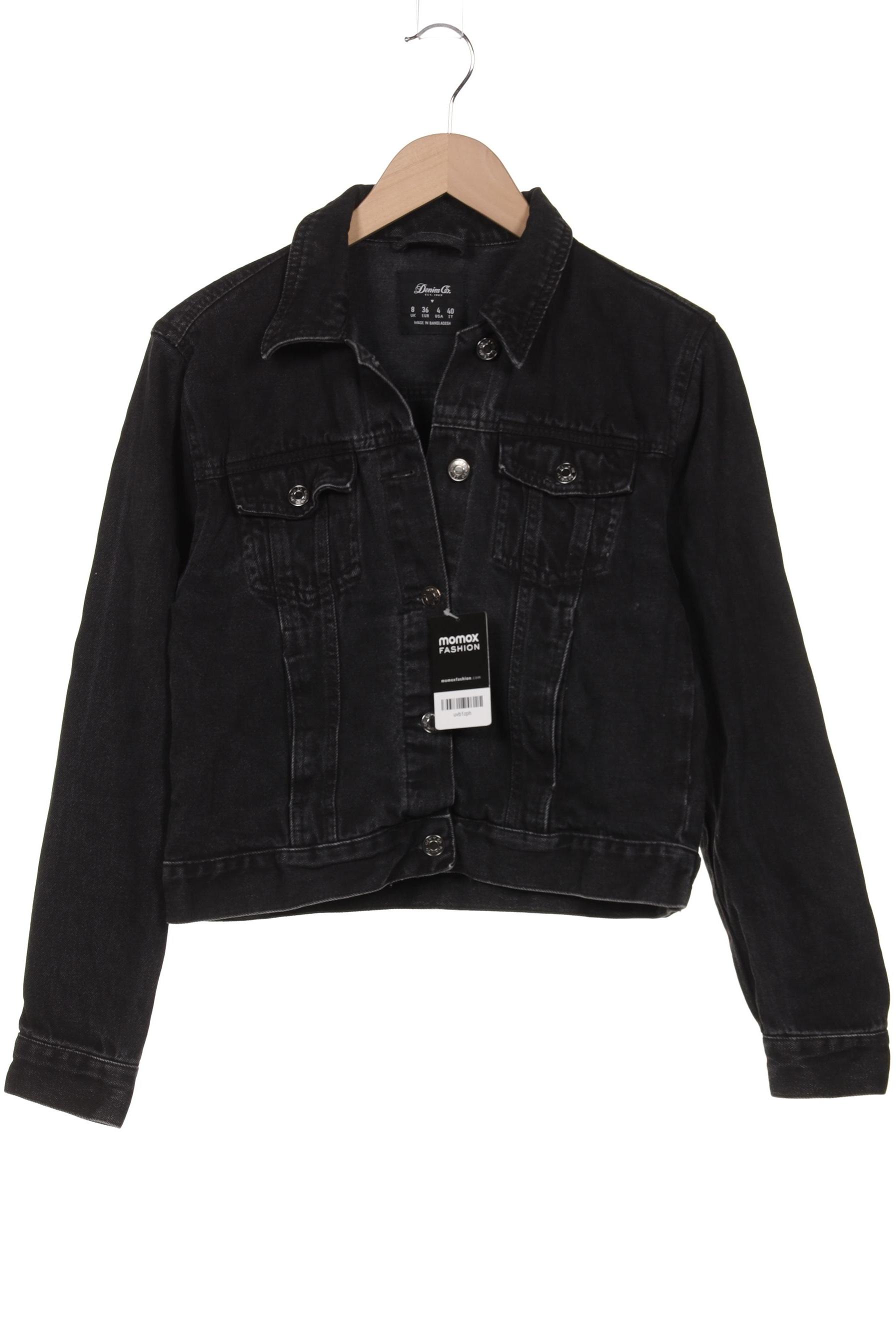 

Denim Co. Damen Jacke, schwarz, Gr. 36