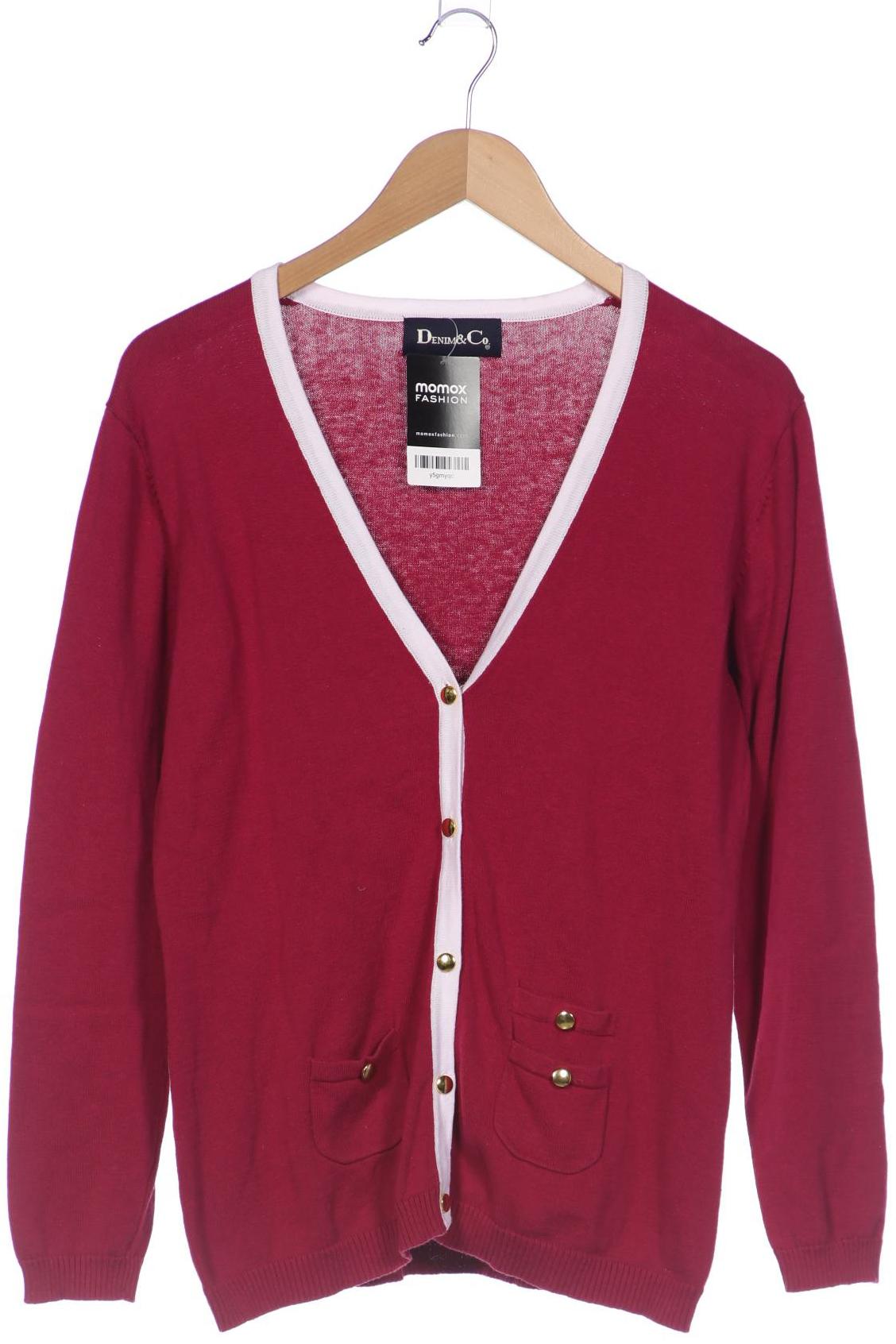 

Denim & Co. Damen Strickjacke, pink, Gr. 40