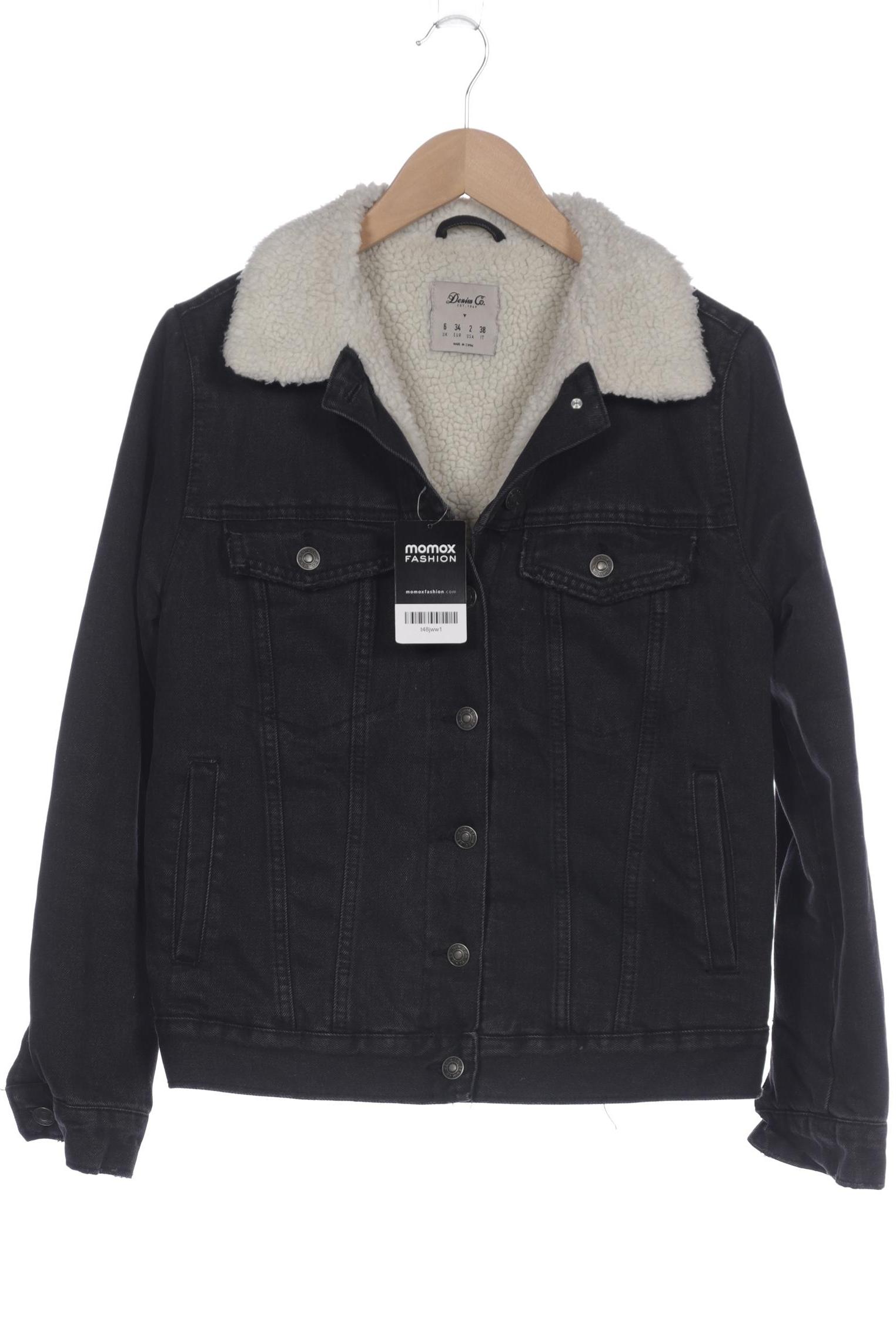 

Denim Co. Damen Jacke, schwarz, Gr. 34